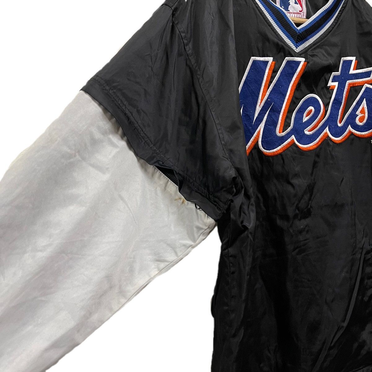 MLB Vintage NEW YORK METS MLB 2002 pullover windbreaker Size US L / EU 52-54 / 3 - 3 Thumbnail