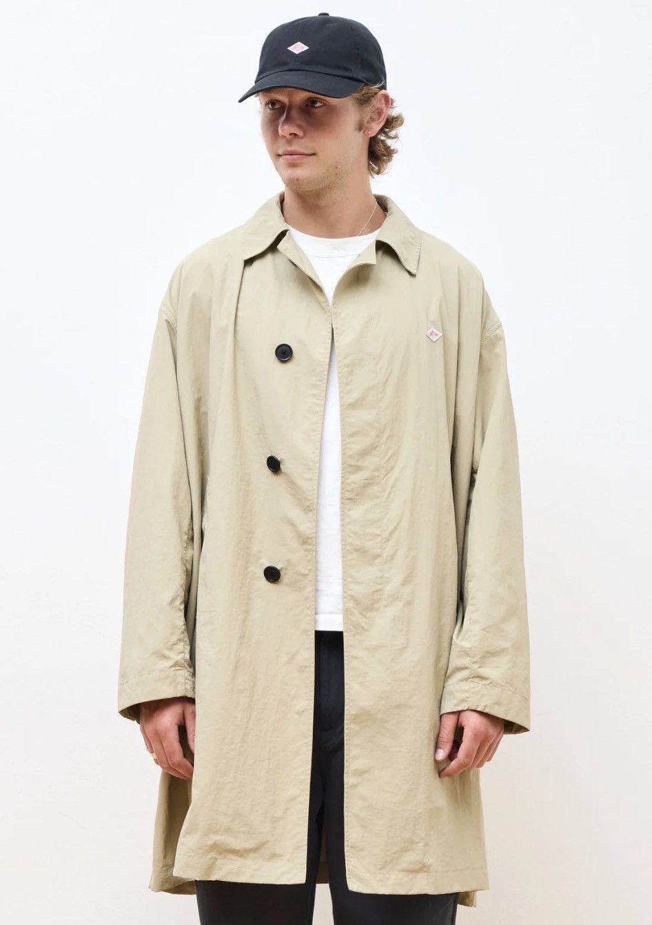 Danton DANTON NYLON COAT BEIGE Size US XS / EU 42 / 0 - 1 Thumbnail
