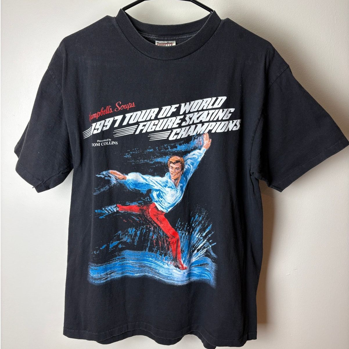 Vintage 1997 Tour of World Figure Skating Champions Tee Oneita Tag L Size US L / EU 52-54 / 3 - 1 Thumbnail
