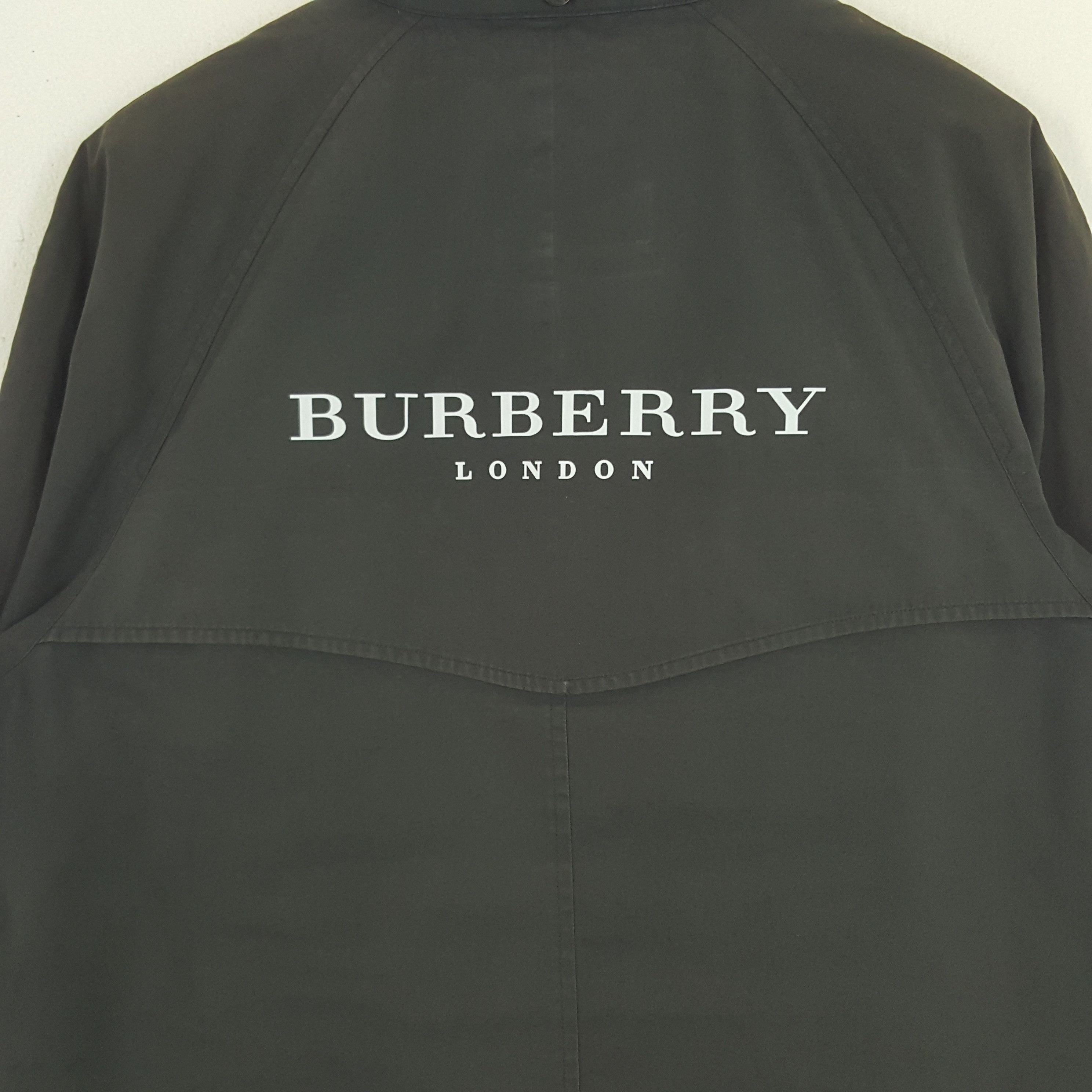 Burberry × Vintage Vintage Burberry London Designer Brand Coat Jackets Size US L / EU 52-54 / 3 - 2 Thumbnail