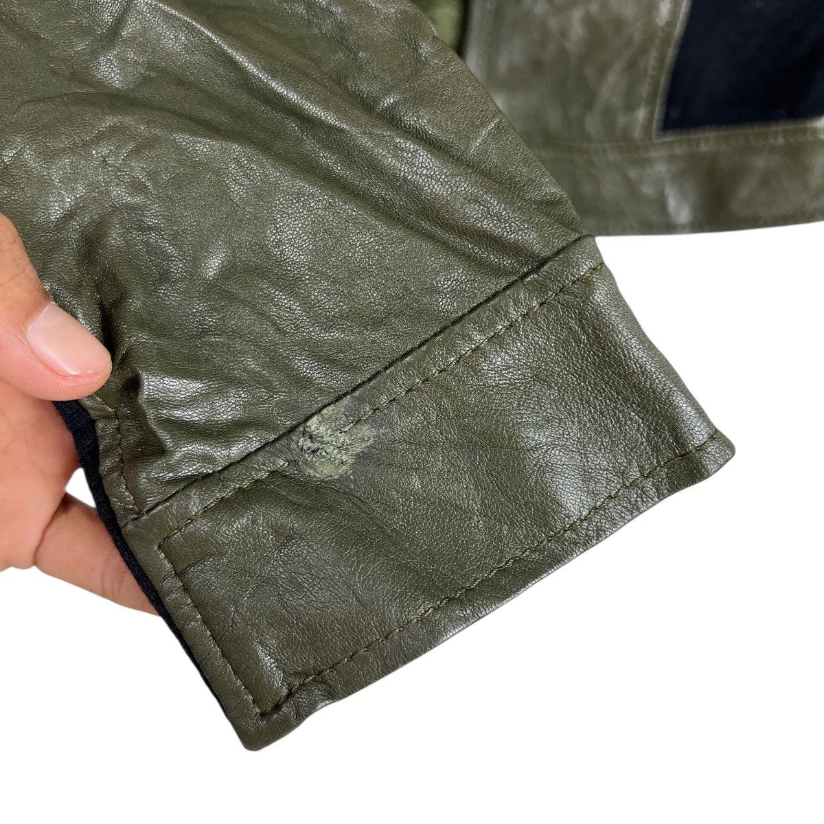 Richard Chai Richard Chai Hybrid Leather Bono Zipper Jacket Size S / US 4 / IT 40 - 11 Thumbnail