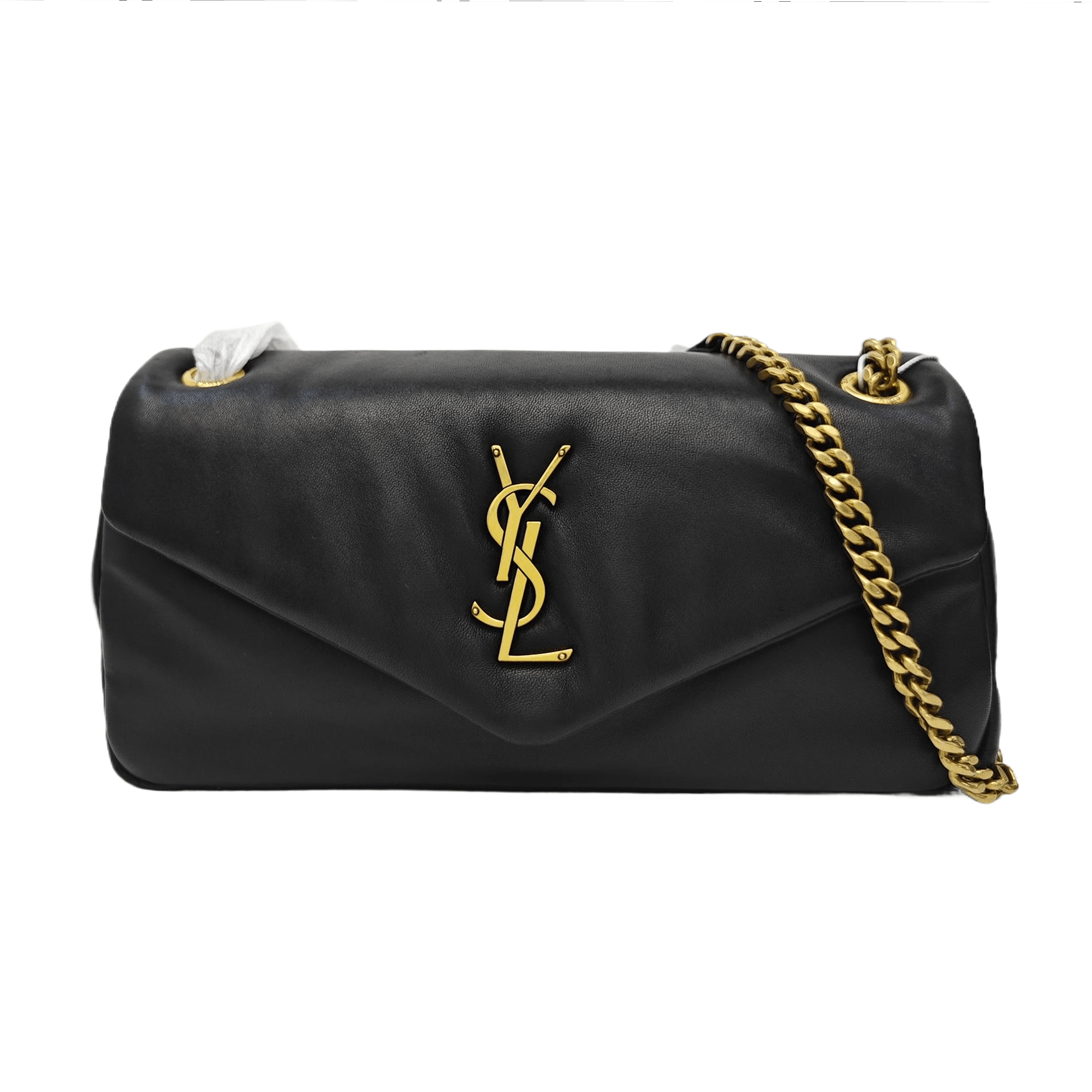 Saint Laurent Paris Saint Laurent Calypso Small Lambskin Shoulder Bag Size ONE SIZE - 1 Thumbnail