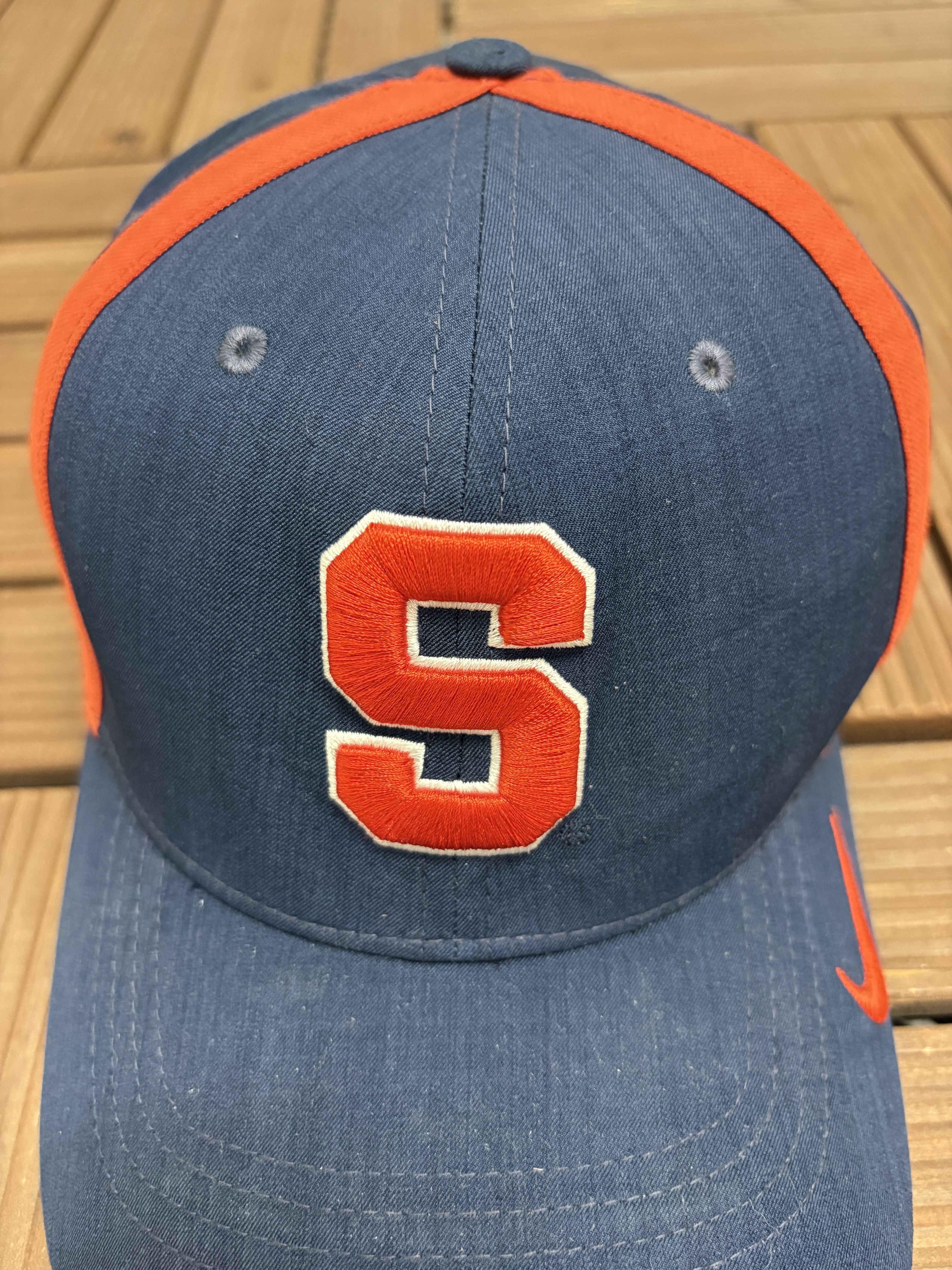 Nike Syracuse Orange Nike Vintage Blue Hat Cap Size ONE SIZE - 3 Thumbnail