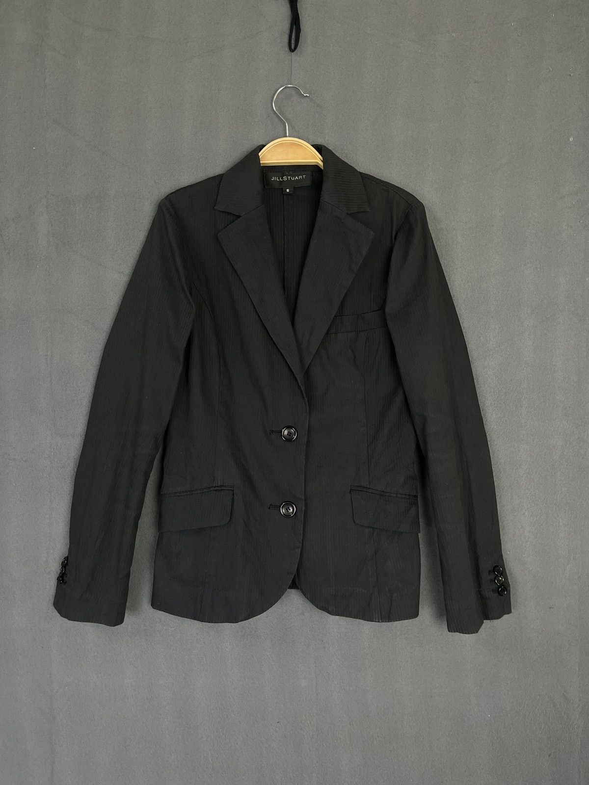 Jil Stuart Jill Stuart Hickory Pattern Blazer Small Size Size S / US 4 / IT 40 - 1 Thumbnail