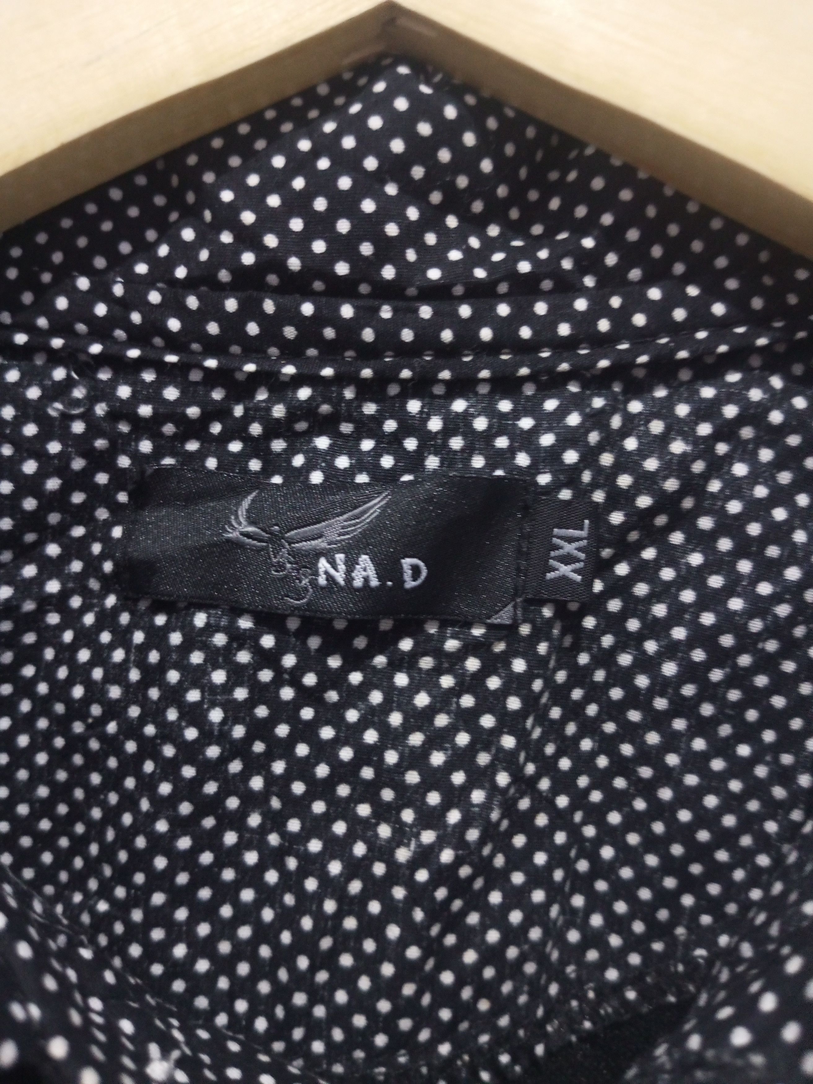 20471120 Vintage japanese NA.D double colar double layer polo shirt Size US L / EU 52-54 / 3 - 10 Thumbnail