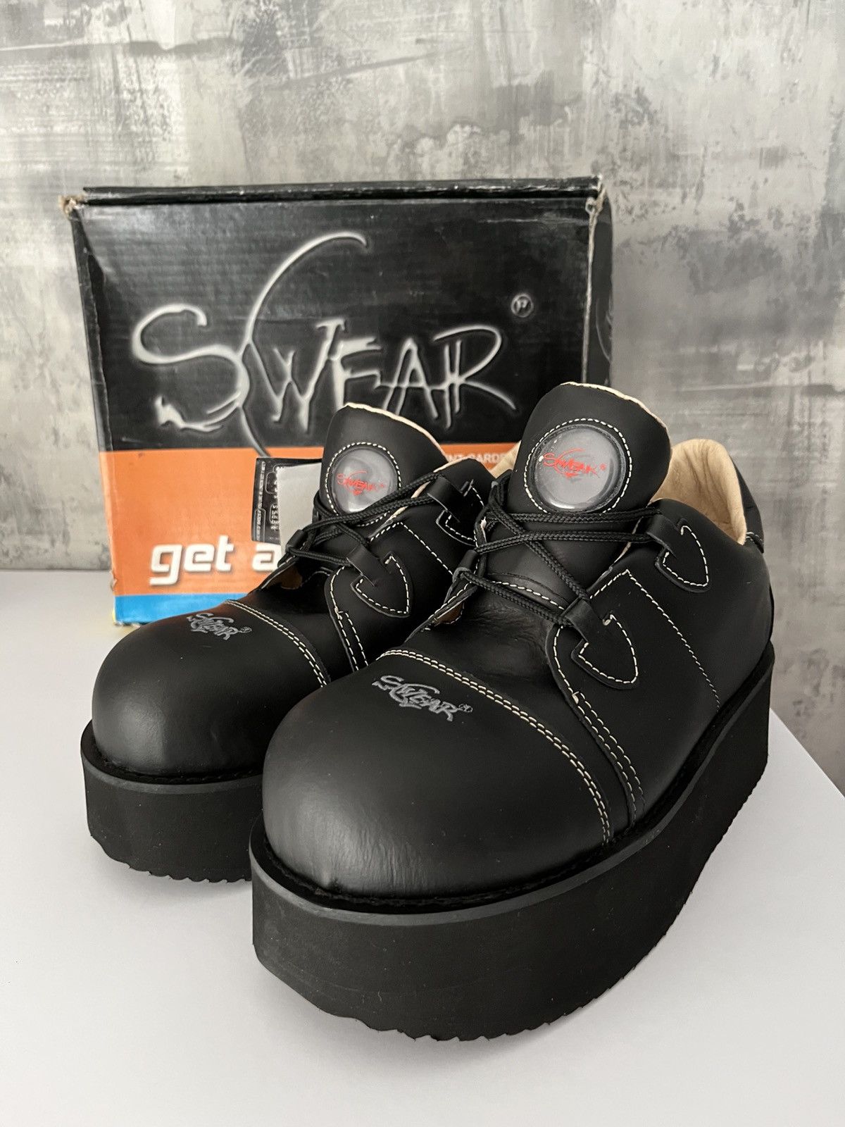SWEAR London Vintage Swear Alternative Truck Platform Shoes | Grailed