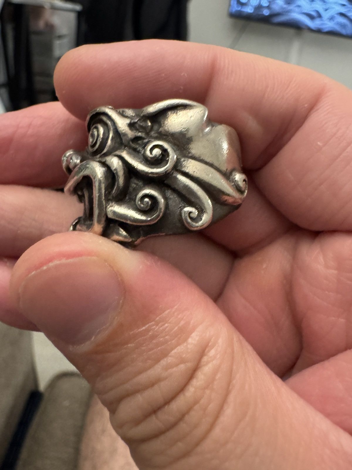 The Great Frog The great frog brat style ring Size ONE SIZE - 5 Thumbnail