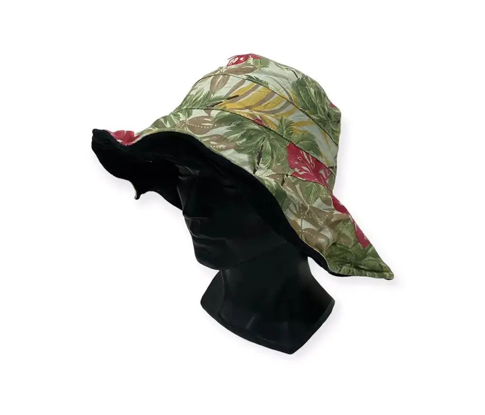 Japanese Brand × Vintage Japanese Brand Hawaii Overprint Bucket Hat Size ONE SIZE - 1 Thumbnail