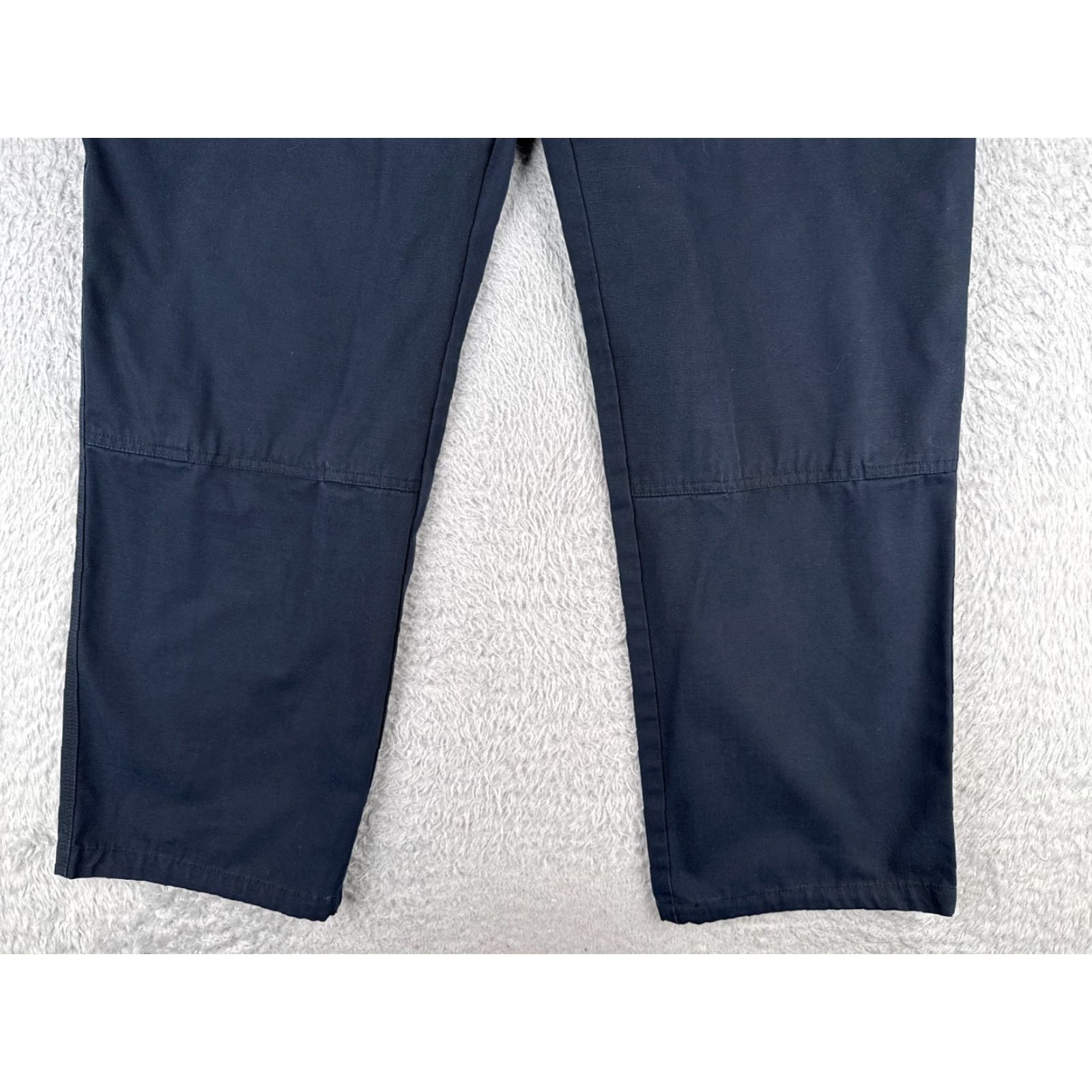 Vintage 5.11 Tactical Pants Men Large Blue Cargo RipStop Fabric Double Knee Gusset 36x31 Size US 33 - 2 Thumbnail