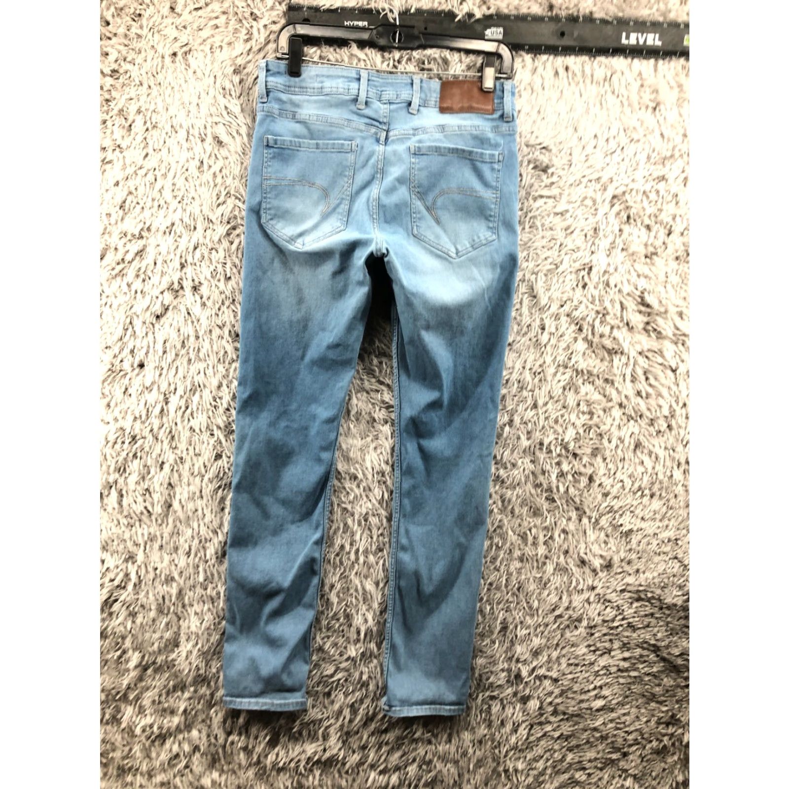 Cherokee Cherokee Slim Fit Jeans Womens Light Blue 32 Slim Denim 5-Pocket Belt Loops Modern American Size 24" / US 00 / IT 34 - 6 Thumbnail