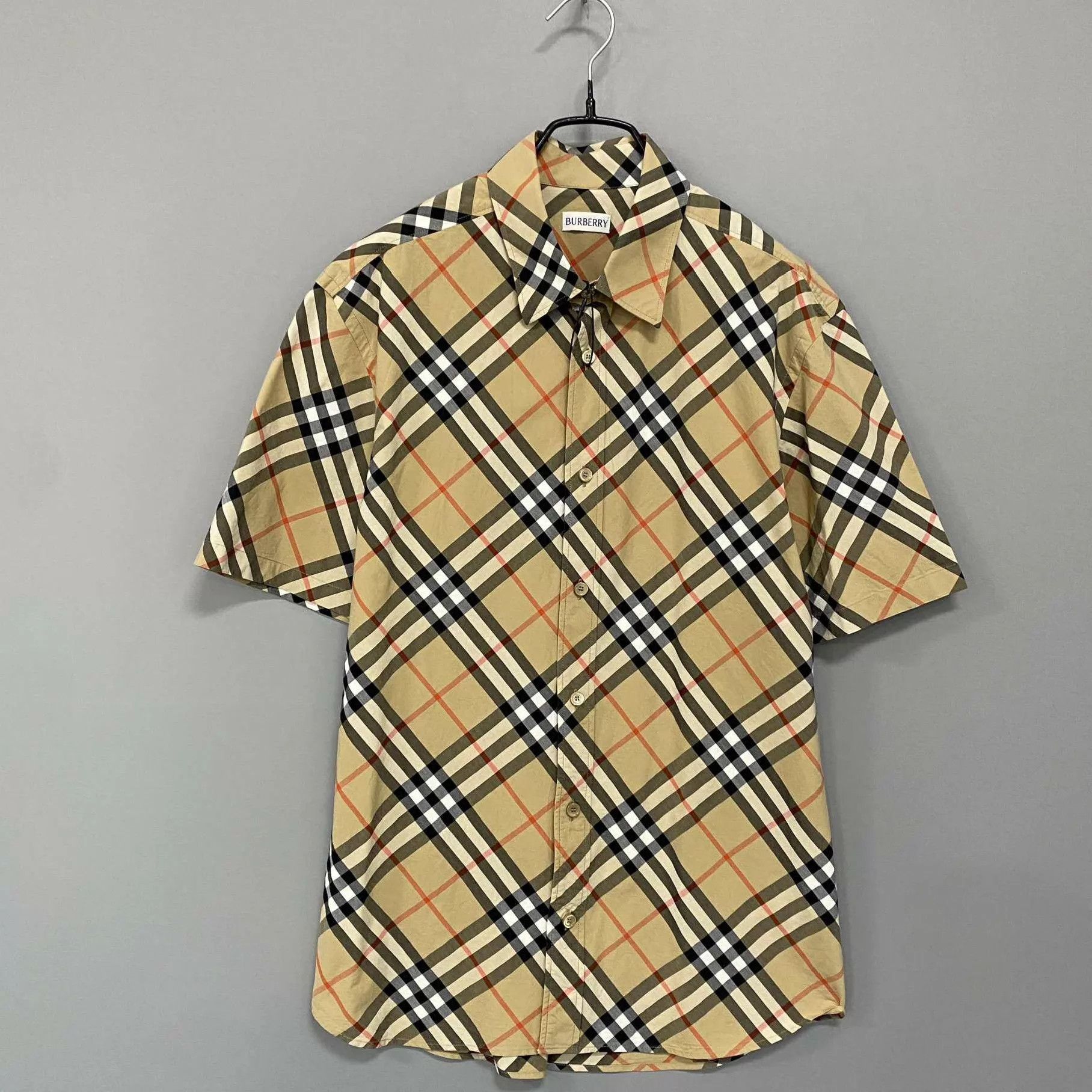 Burberry Burberry Check Short Sleeve Shirt 99 New Size S Size S / US 4 / IT 40 - 2 Thumbnail