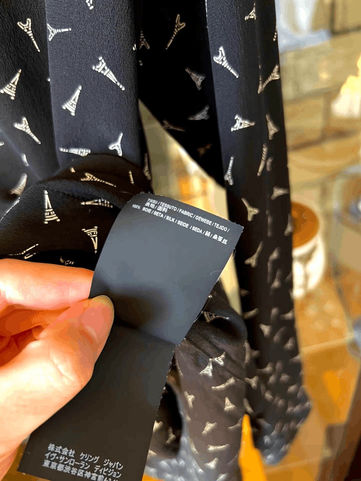 Saint Laurent Paris Saint Laurent Paris Sz 38 Saint Laurent Paris 19SS Tower P Size US M / EU 48-50 / 2 - 5 Thumbnail