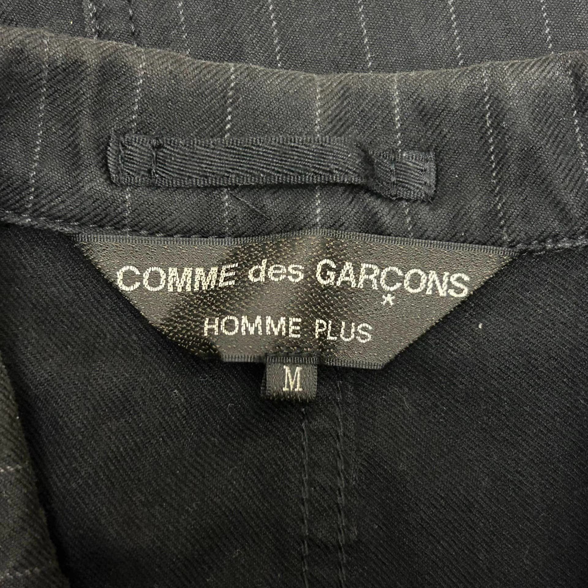 Comme des Garcons Comme des Garcons 04ss Stripe Zip Blazer K4 Size US M / EU 48-50 / 2 - 6 Thumbnail
