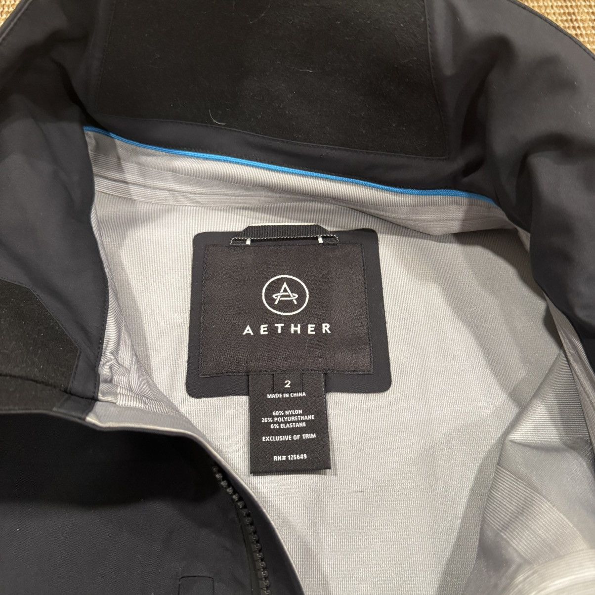 Aether Apparel Aether Altitude Jacket Mens Size 2 Black Winter Snow Shell Size US M / EU 48-50 / 2 - 4 Thumbnail