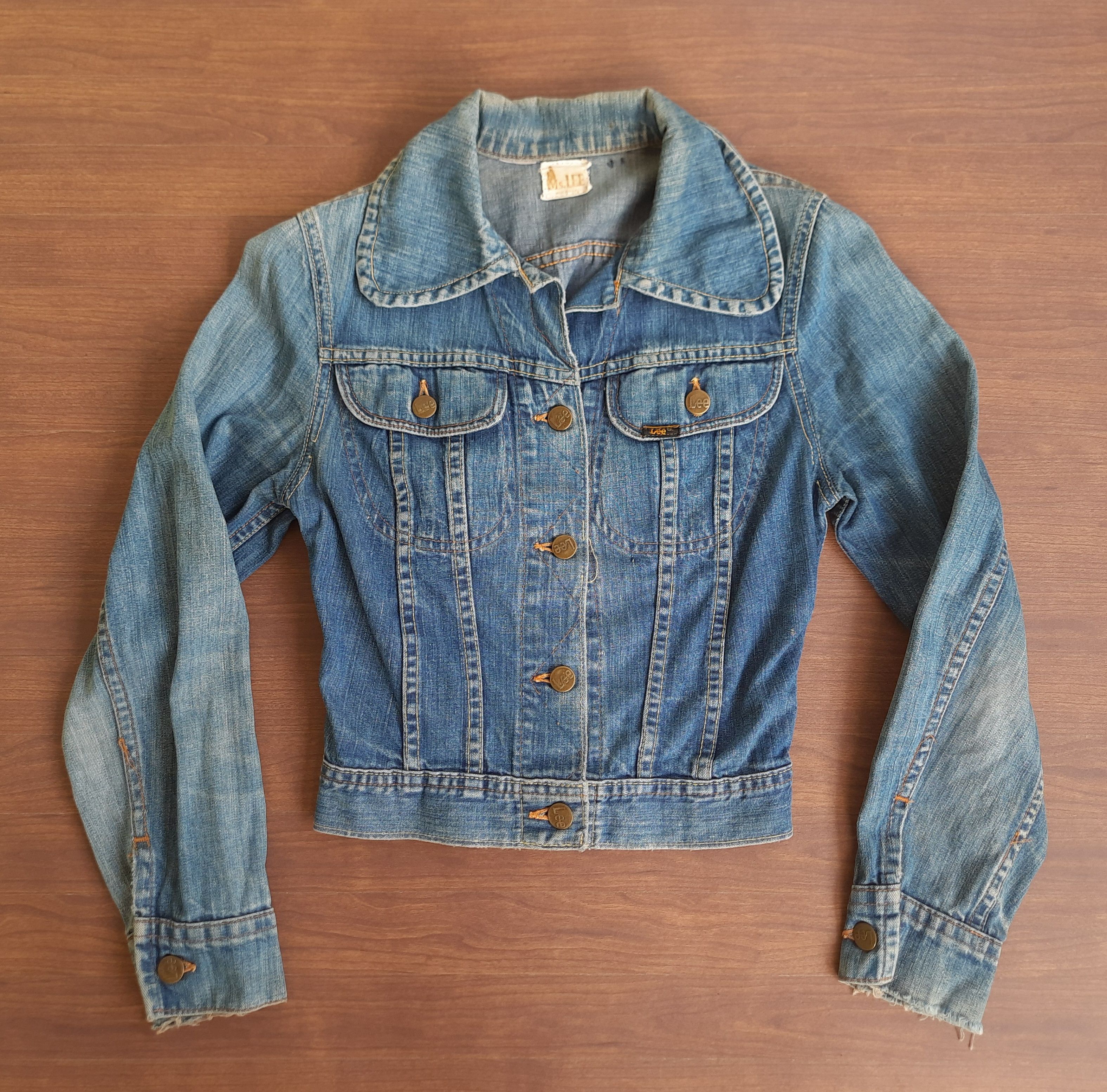 Lee 50s 60s Ms LEE Vintage Denim Jacket Size S / US 4 / IT 40 - 1 Thumbnail