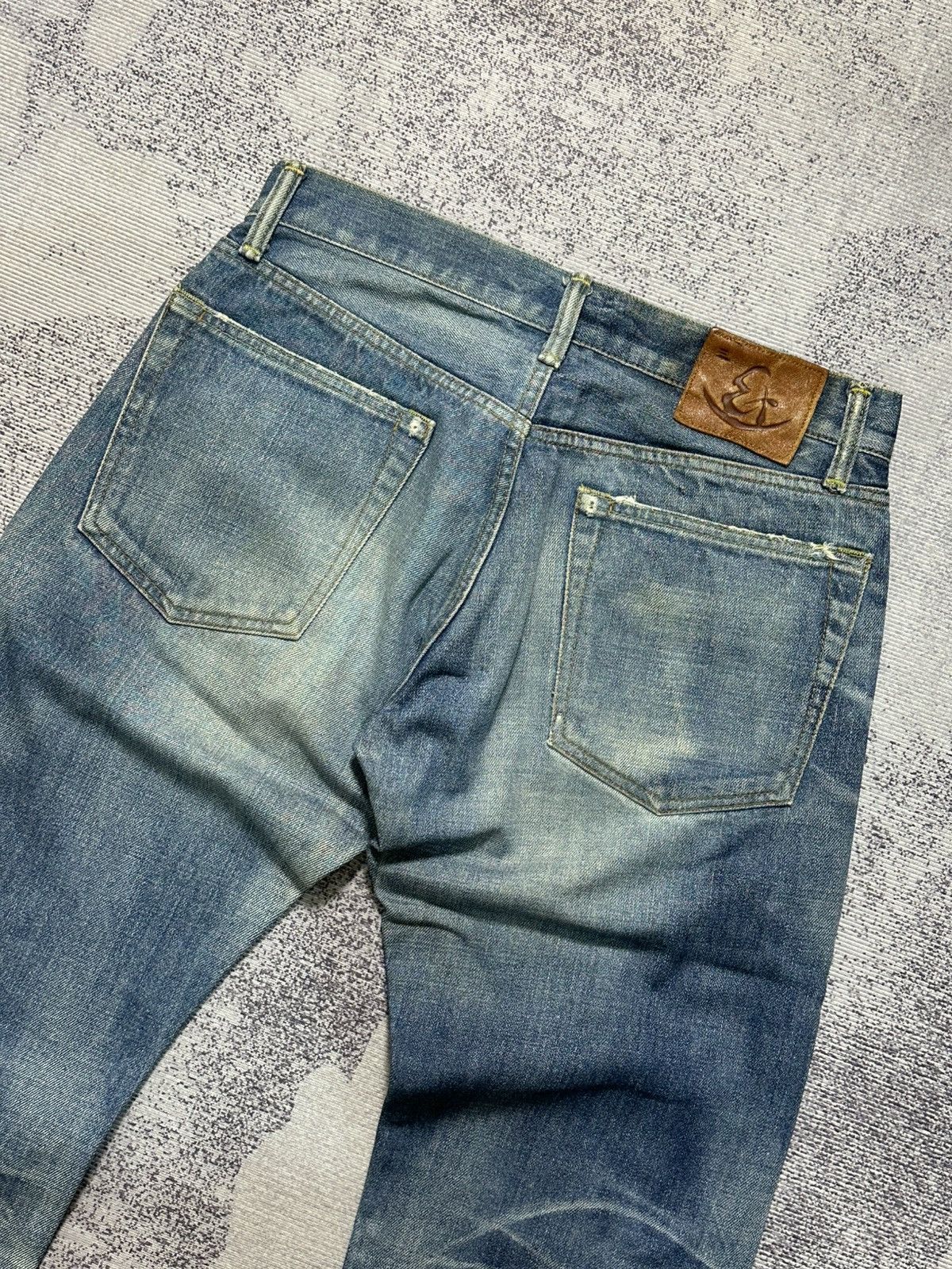 Sugar Cane Vintage Eternal Clawmark Faded Loose Baggy Jeans Size US 30 / EU 46 - 14 Thumbnail