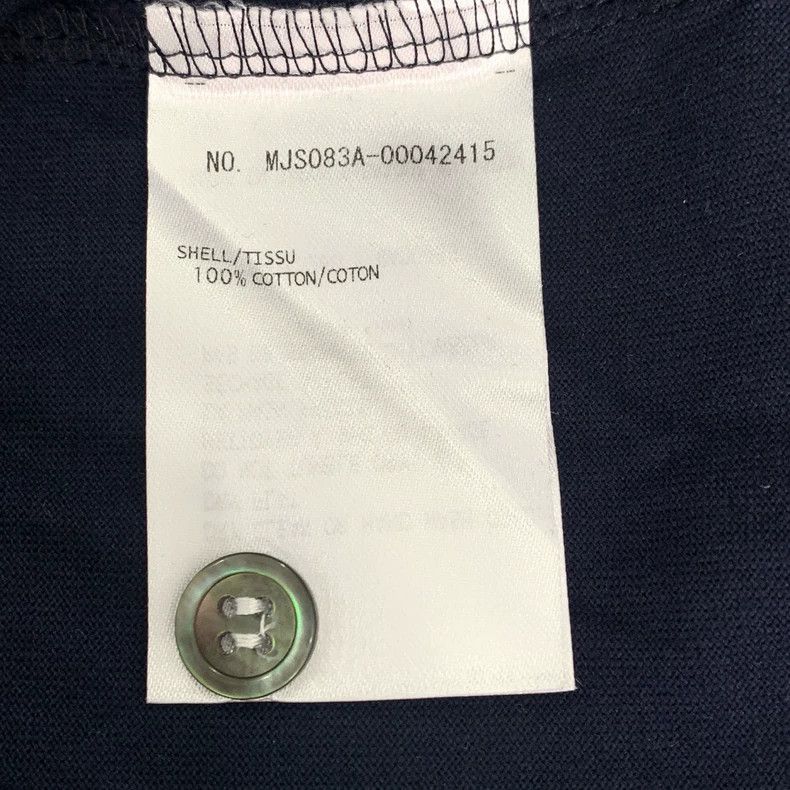 Thom Browne Thom Browne Dark blue round-neck cotton short-sleeved T-shi Size US S / EU 44-46 / 1 - 7 Thumbnail