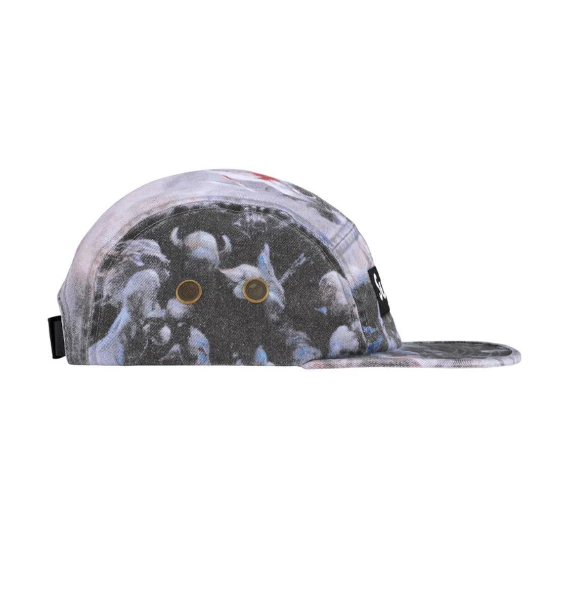 Supreme Supreme Frank Frazetta Camp Cap Black Blue Size ONE SIZE - 4 Thumbnail