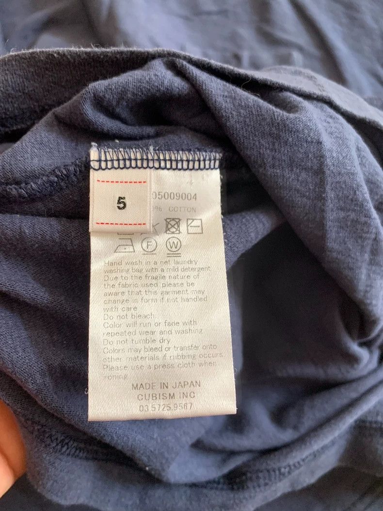 Visvim VISVIM Indigo Long Sleeve Pocket T-Shirt-2506 Size US L / EU 52-54 / 3 - 6 Thumbnail