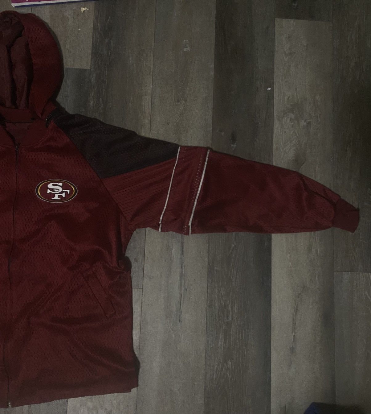 Unknown London Vintage 49ers Jacket (Turns Into Jersey) – Embroidered Size US XXL / EU 58 / 5 - 9 Thumbnail