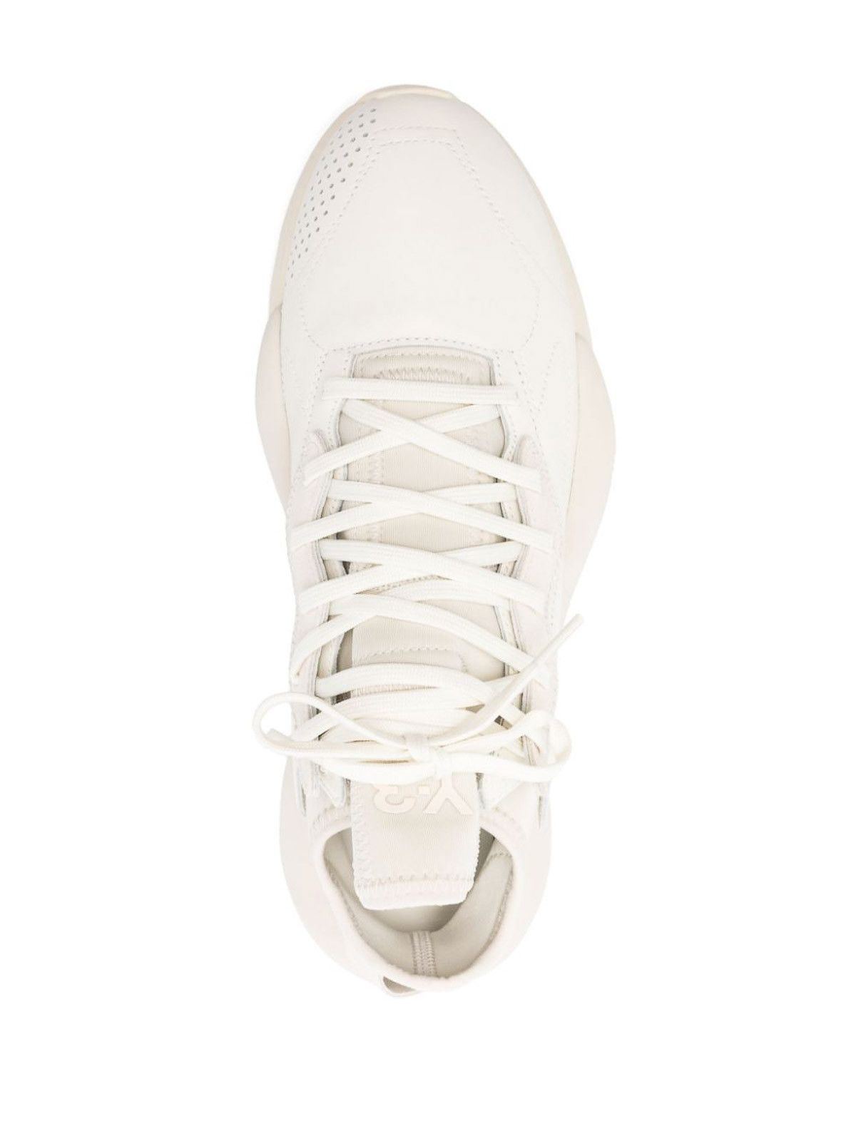 Y-3 × Yohji Yamamoto o1s22i1n0125 Kaiwa Low-Top Sneakers in Beige Size US 9 / EU 42 - 3 Thumbnail