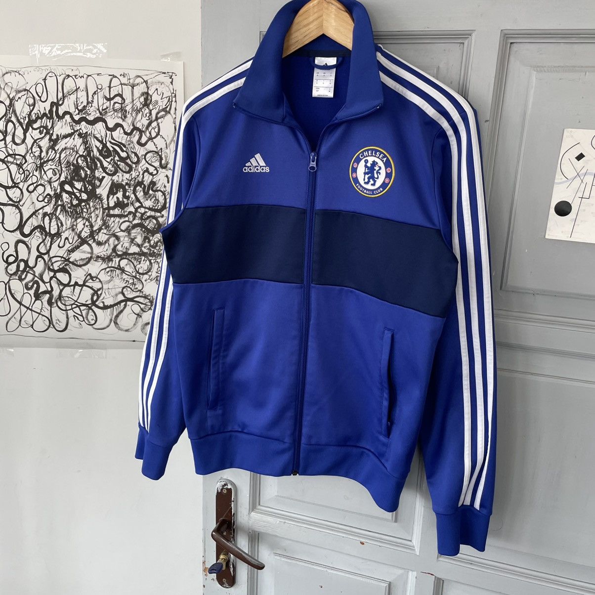 Adidas × Chelsea Soccer × Vintage Vintage Adidas Chelsea Tracksuit Jacket size S Size US S / EU 44-46 / 1 - 3 Thumbnail