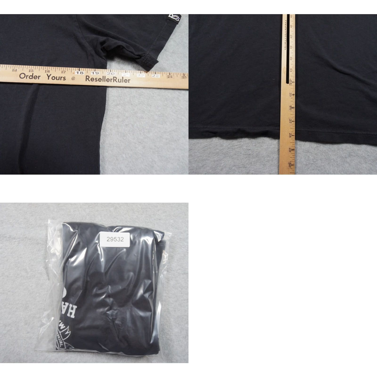 Roots Roots of Fight Shirt Mens Medium Black Short Sleeve Malcom X Harlem Graphic Tee Size US M / EU 48-50 / 2 - 8 Thumbnail