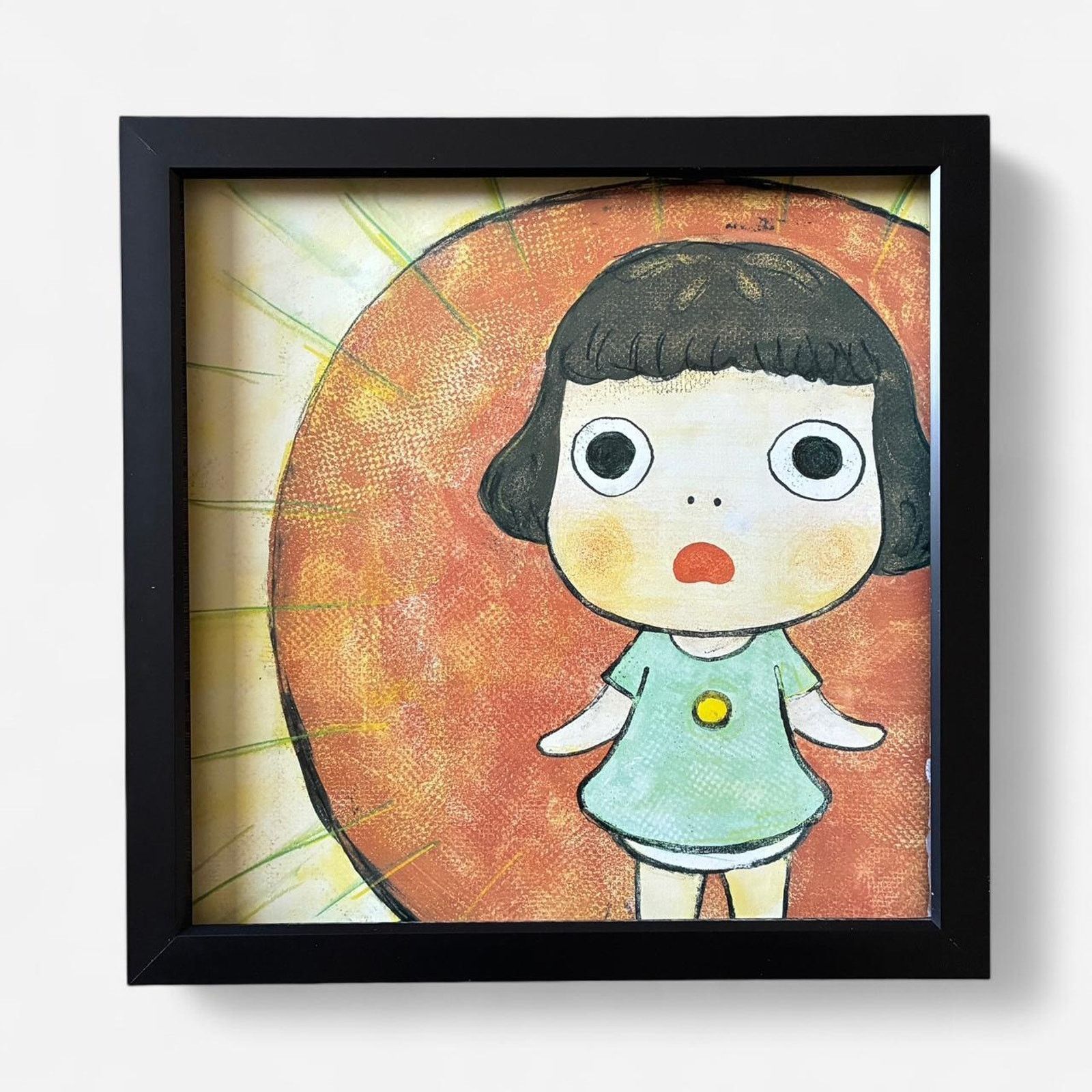 Japanese Brand × Vintage Nara Yoshimoto Nara art prints 9x9 Japanese artist/artwork Size ONE SIZE - 1 Thumbnail