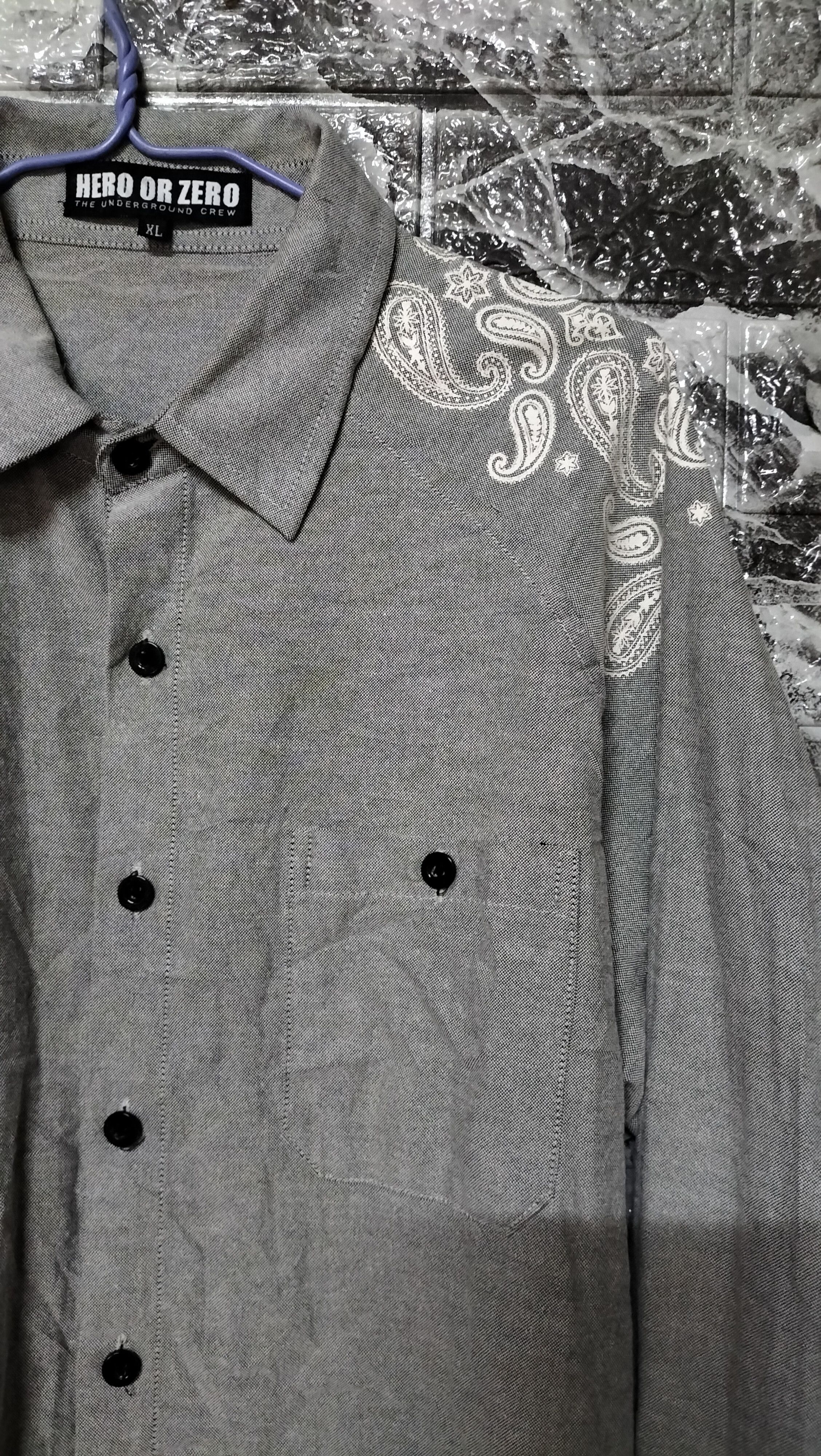Designer × Japanese Brand Faith Trust Hero Or Zero Embroidery Floral Shirt cotton Size US XL / EU 56 / 4 - 2 Thumbnail