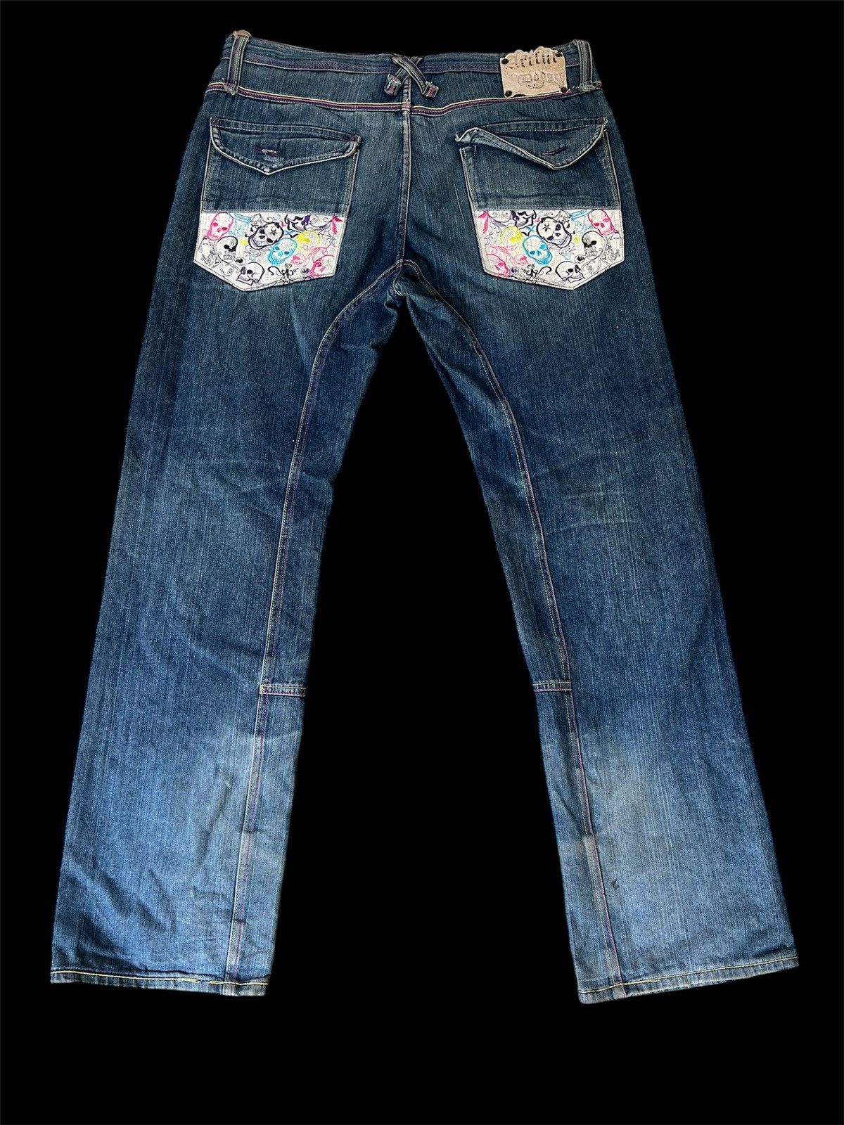 If Six Was Nine × Japanese Brand × Vintage Flare Hysteric Inspired Denim Size US 38 / EU 54 - 2 Thumbnail