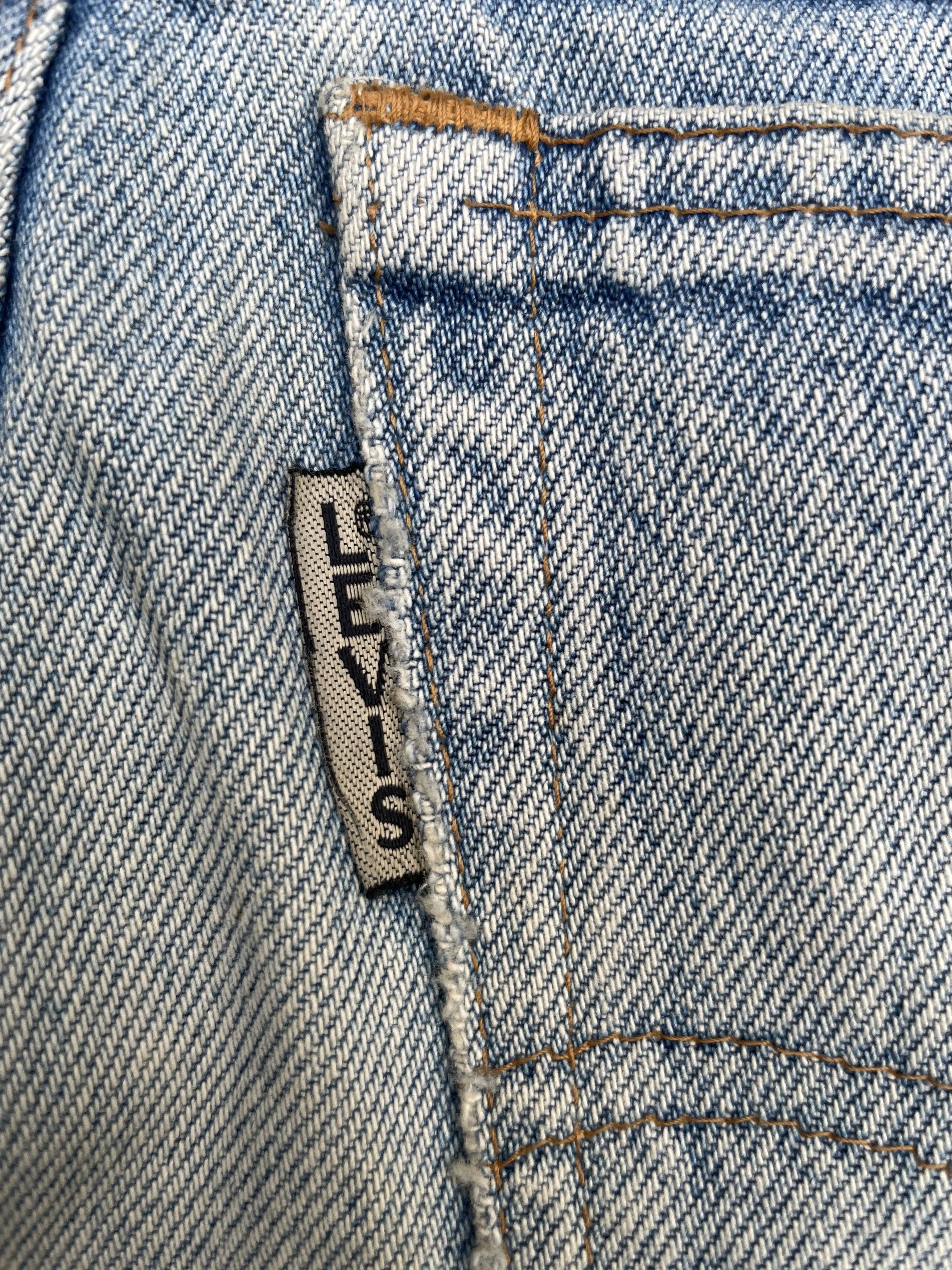 Levi's Vintage 1992 Levis 636 E Faded Distresed Size US 29 - 7 Thumbnail