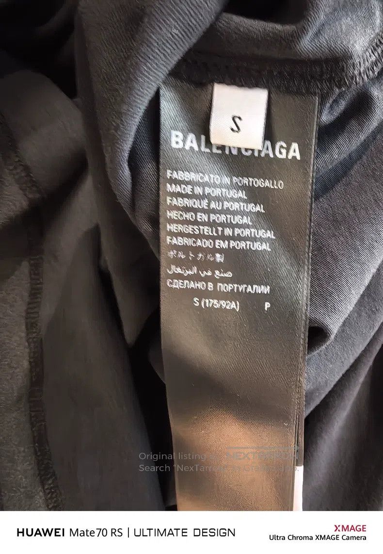 Balenciaga Balenciaga Loop Letter Long Sleeve Size US S / EU 44-46 / 1 - 3 Thumbnail