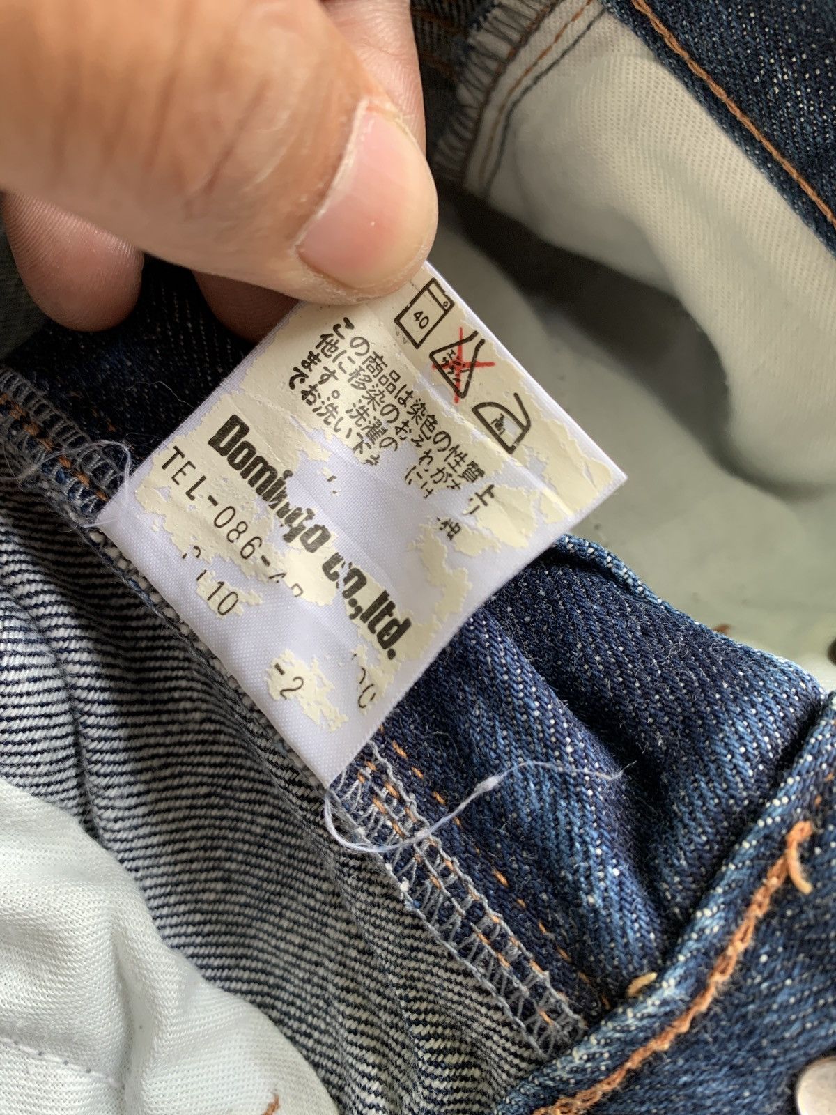 Japanese Brand Domingo.ltd japan denim Size US 26 / EU 42 - 8 Thumbnail