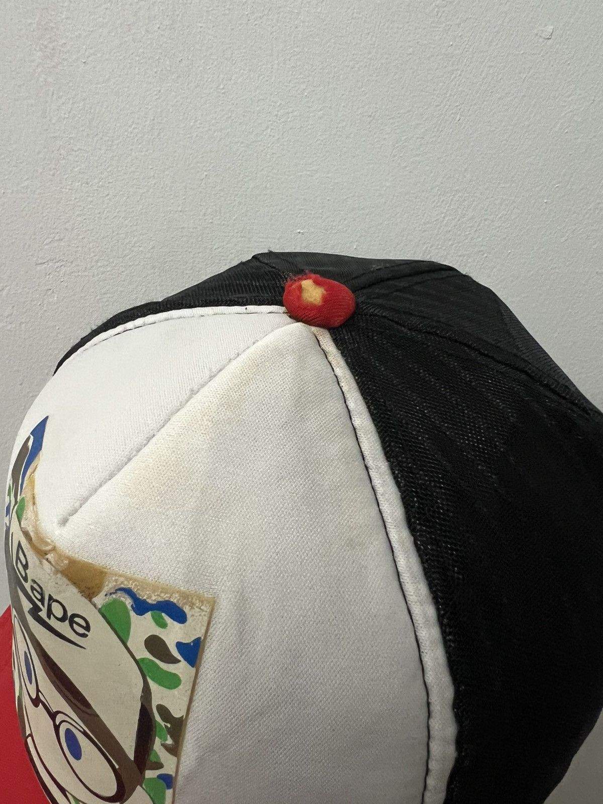 Japanese Brand Bating Ape Bape Trucker Hat Size ONE SIZE - 8 Thumbnail