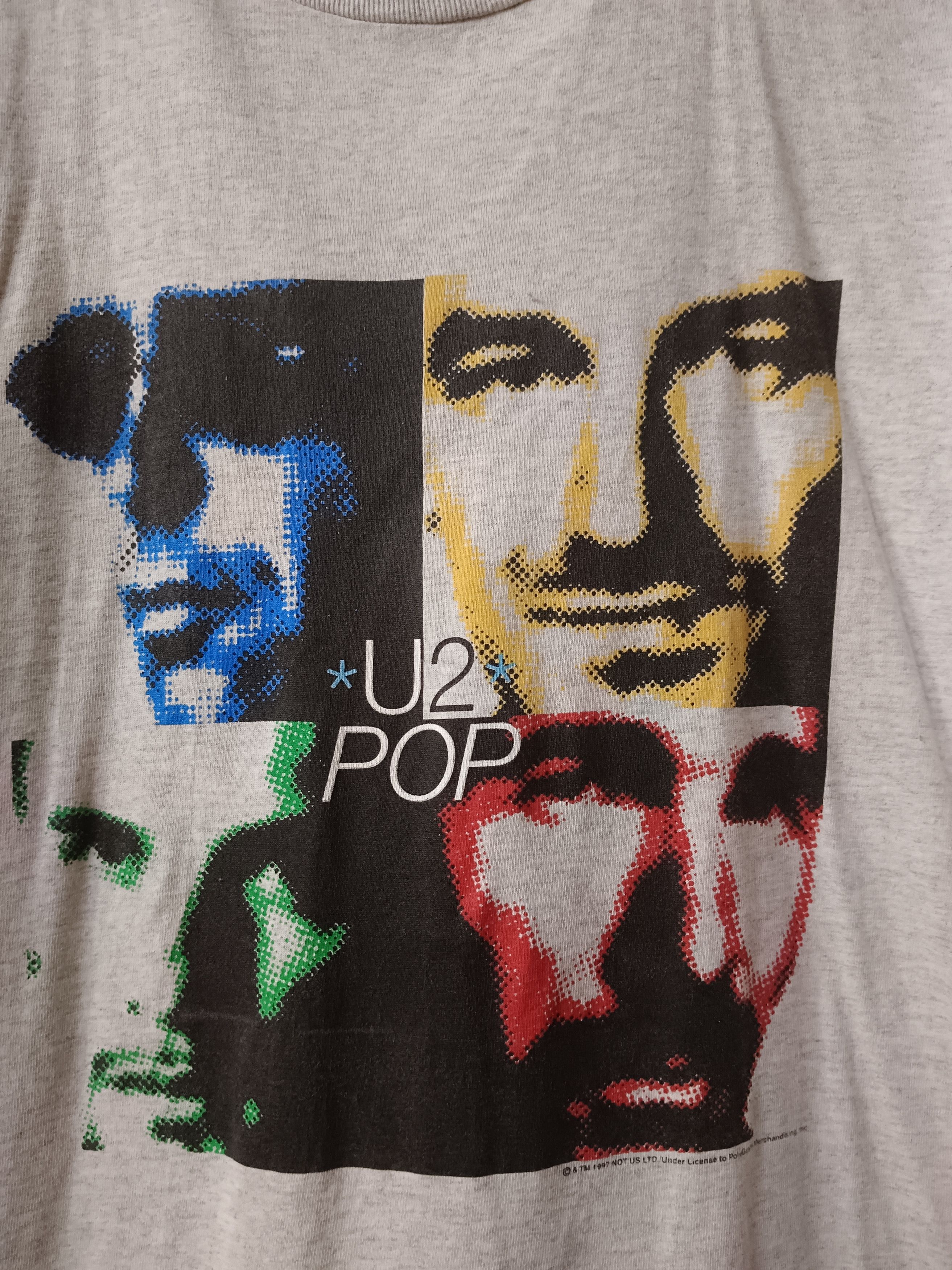 Band Tees Pop Rock Band U2 Pop Mart Tour Tee Size US XL / EU 56 / 4 - 6 Thumbnail