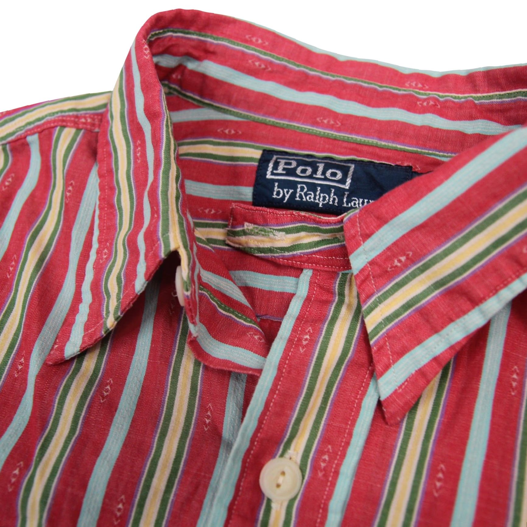 Polo Ralph Lauren VINTAGE Polo Ralph Lauren Mens Shirt Western All Over Print Pastel Long Sleeve Medium Size US M / EU 48-50 / 2 - 4 Thumbnail