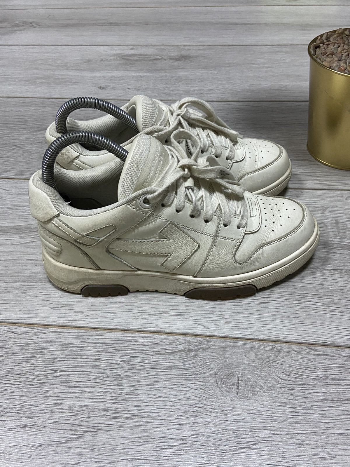 Off-White OFF WHITE Office leather Sneakers White arrow Size US 6 / IT 36 - 4 Thumbnail