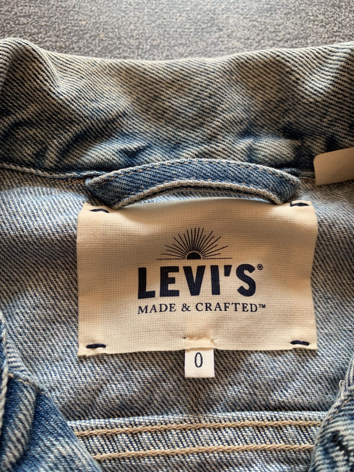 Levi's Made & Crafted Levi's Made&Crafted Trucker Hand Beaded Jacket Lace Size0/XS Size XS / US 0-2 / IT 36-38 - 4 Thumbnail