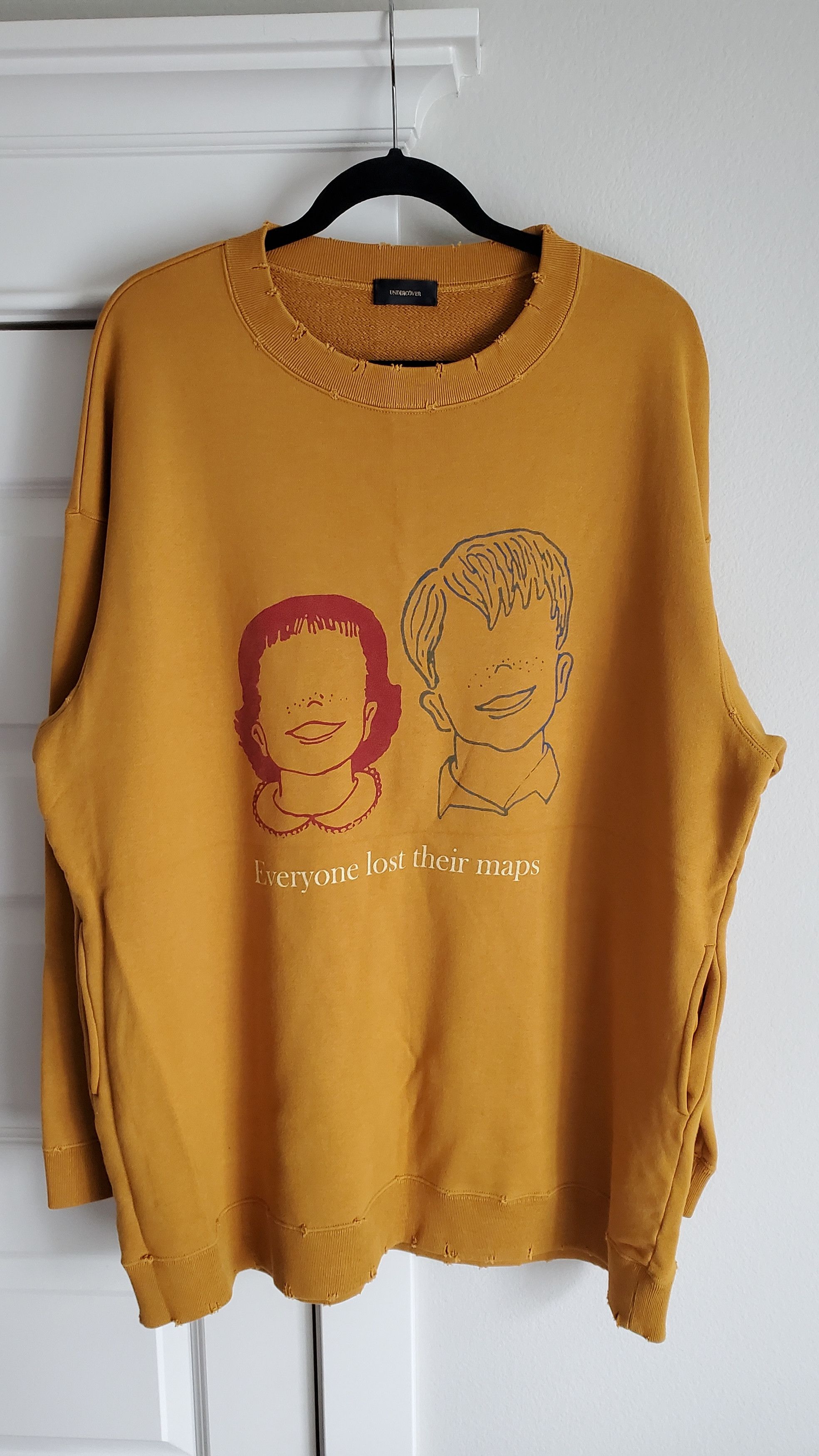 Undercover Undercover AW17 Brain Washed Generation Oversized Sweater Size US L / EU 52-54 / 3 - 3 Thumbnail