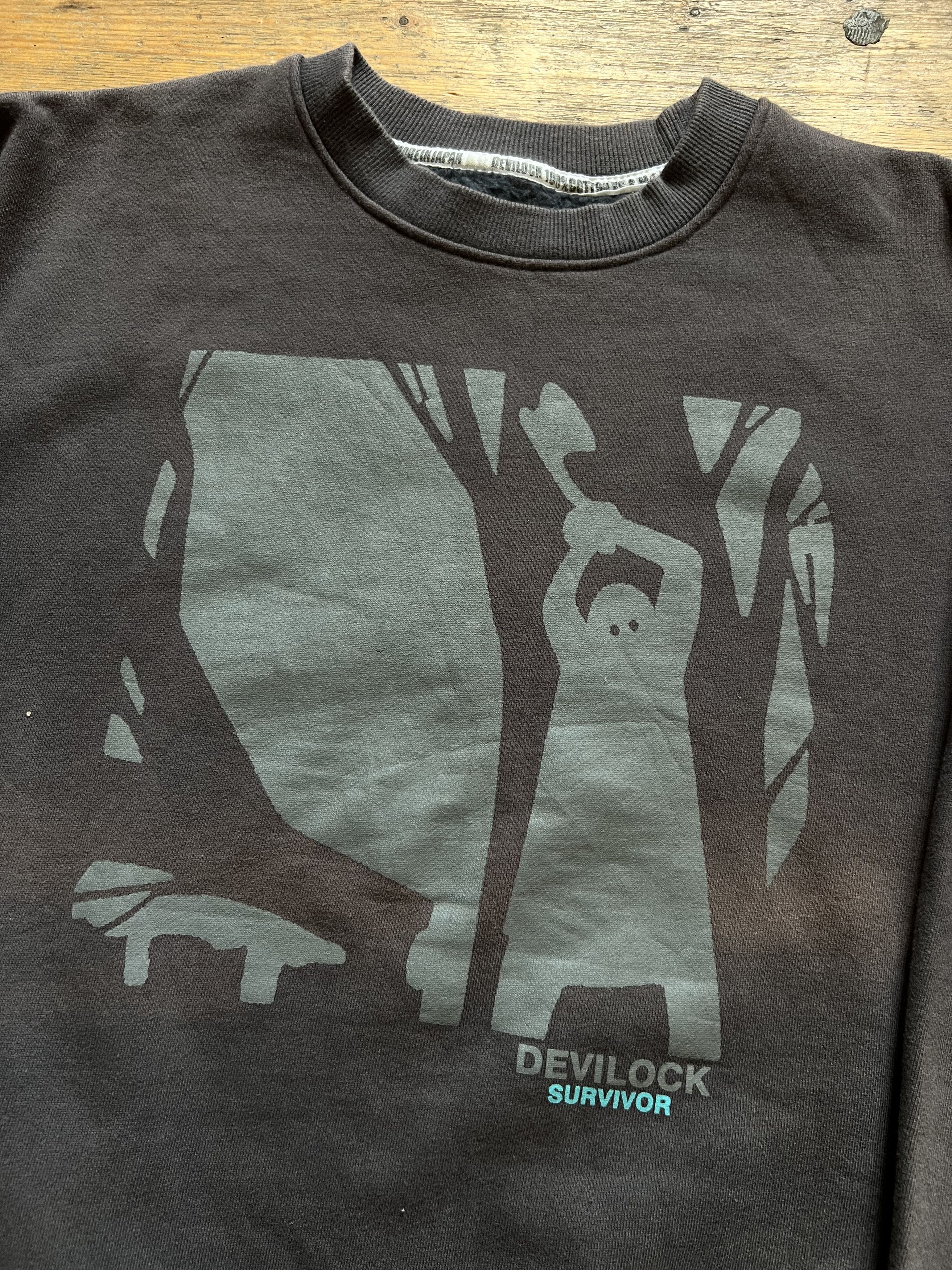 Devilock Devilock Vintage Heavy Baggie Japanese Old Crewneck Size US S / EU 44-46 / 1 - 3 Thumbnail