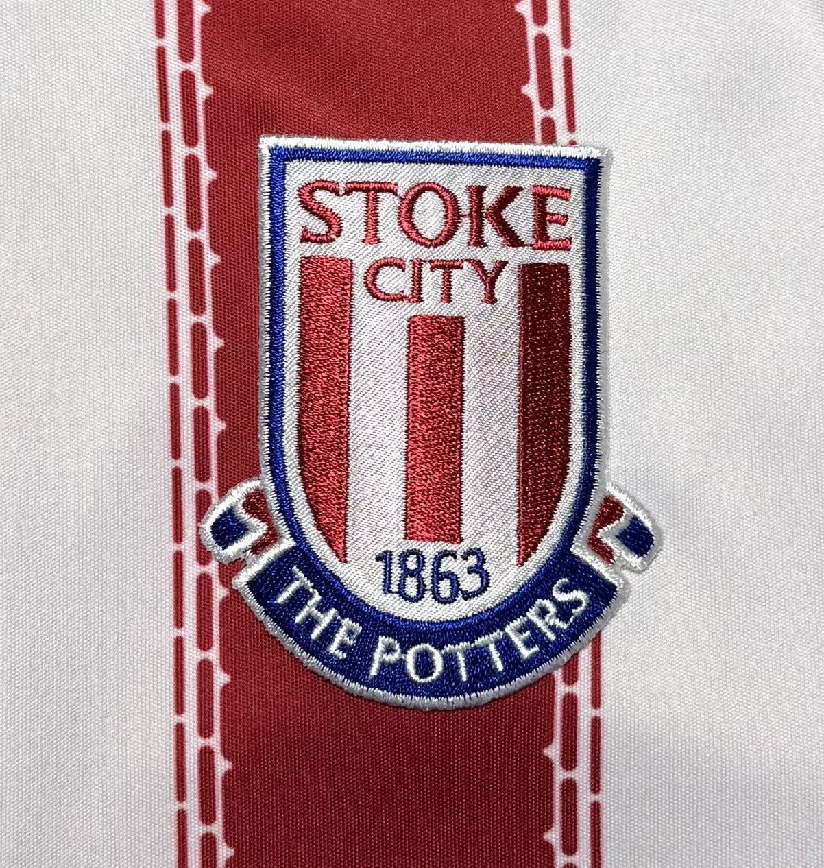 Adidas Stoke City 2010 2011 Home Shirt Soccer Jersey Adidas Size US M / EU 48-50 / 2 - 9 Thumbnail