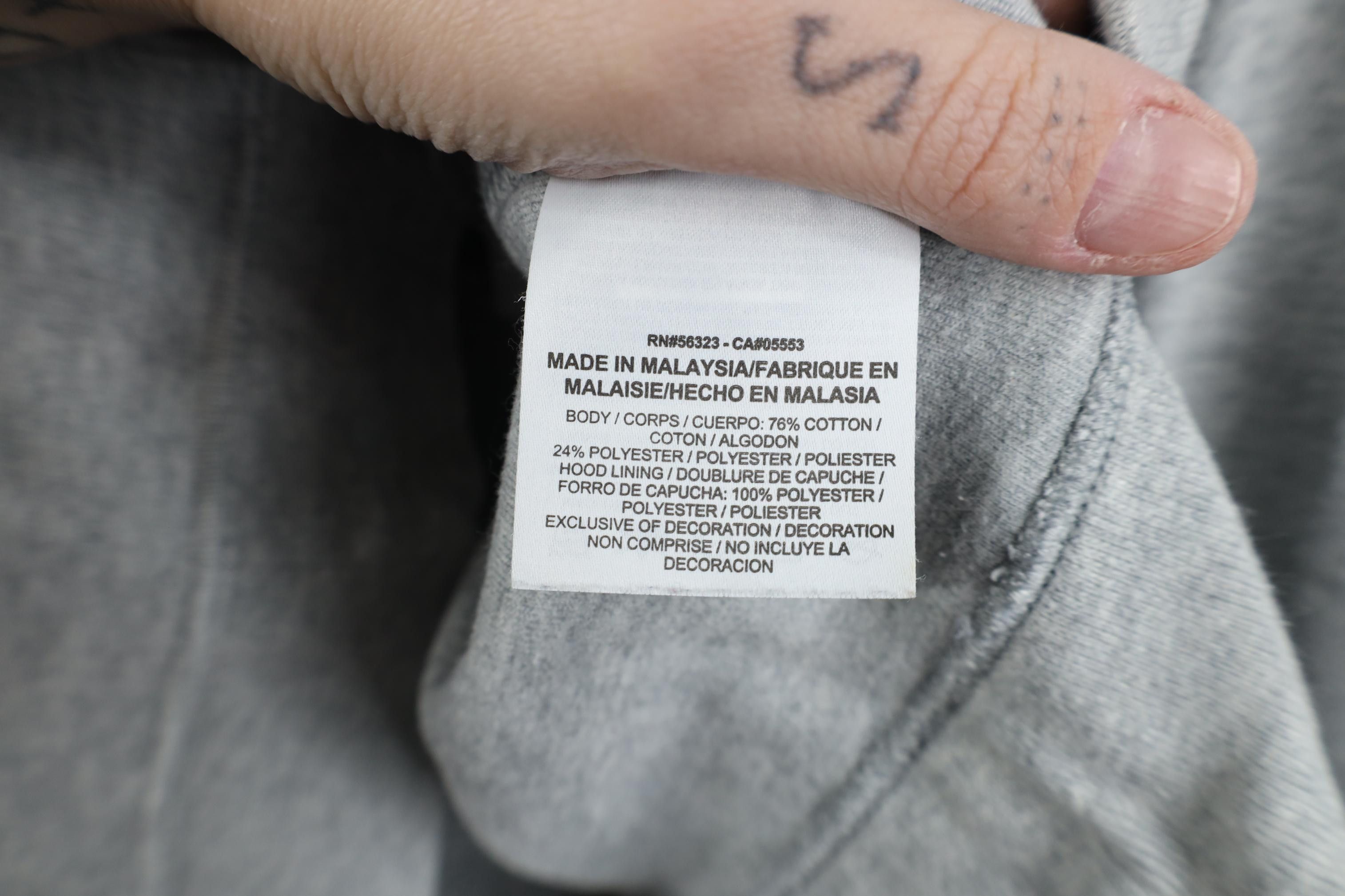 Nike Nike Block M University of Michigan Hoodie Sweatshirt Gray Size US S / EU 44-46 / 1 - 12 Thumbnail