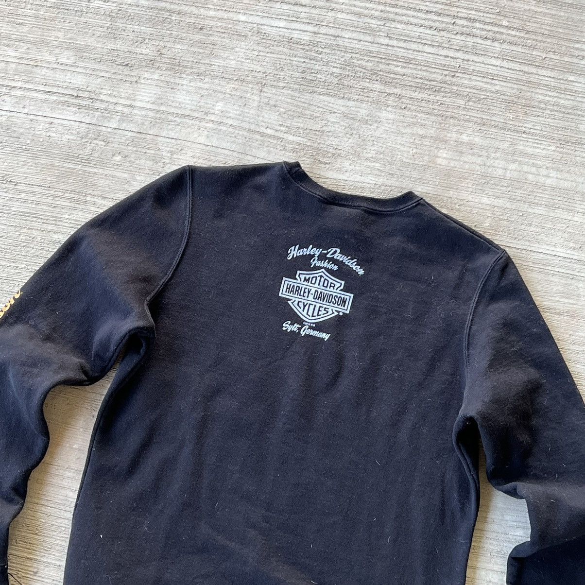 Harley Davidson × Vintage Harley Davidson Germany 2012 Vintage Sweatshirt Longsleeve Size US S / EU 44-46 / 1 - 7 Thumbnail