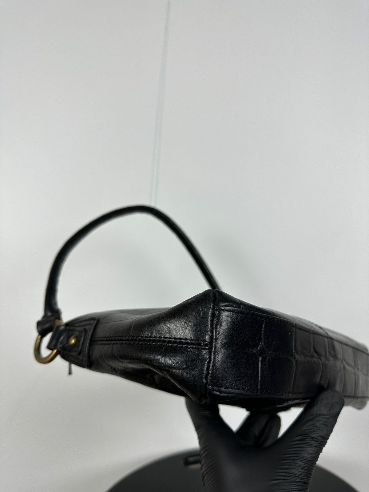 Mulberry Vintage Mulberry Black Leather Handbag Size ONE SIZE - 15 Thumbnail
