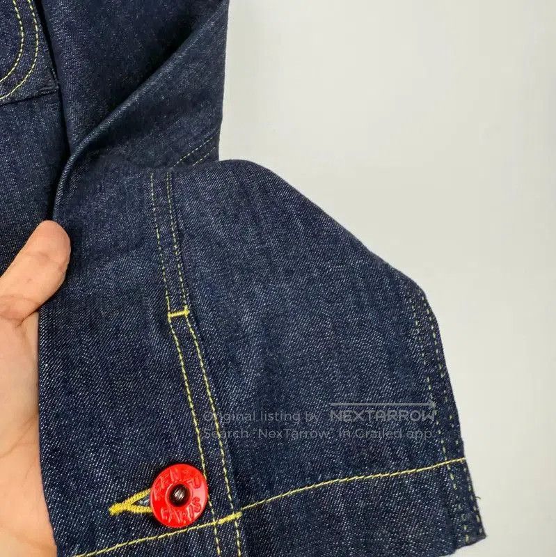 Kenzo KENZO Deep Blue Cotton Embroidered Jacket . Size XS / US 0-2 / IT 36-38 - 6 Thumbnail