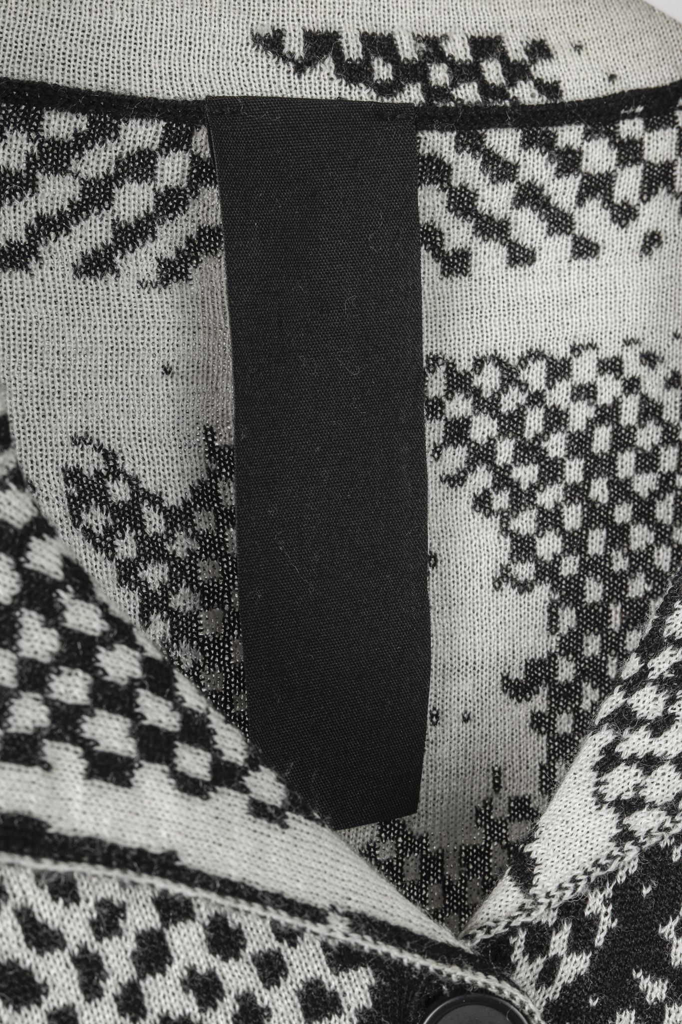 Rundholz Rundholz Black Label Graphic Print Cropped Cardigan Size L / US 10 / IT 46 - 4 Thumbnail