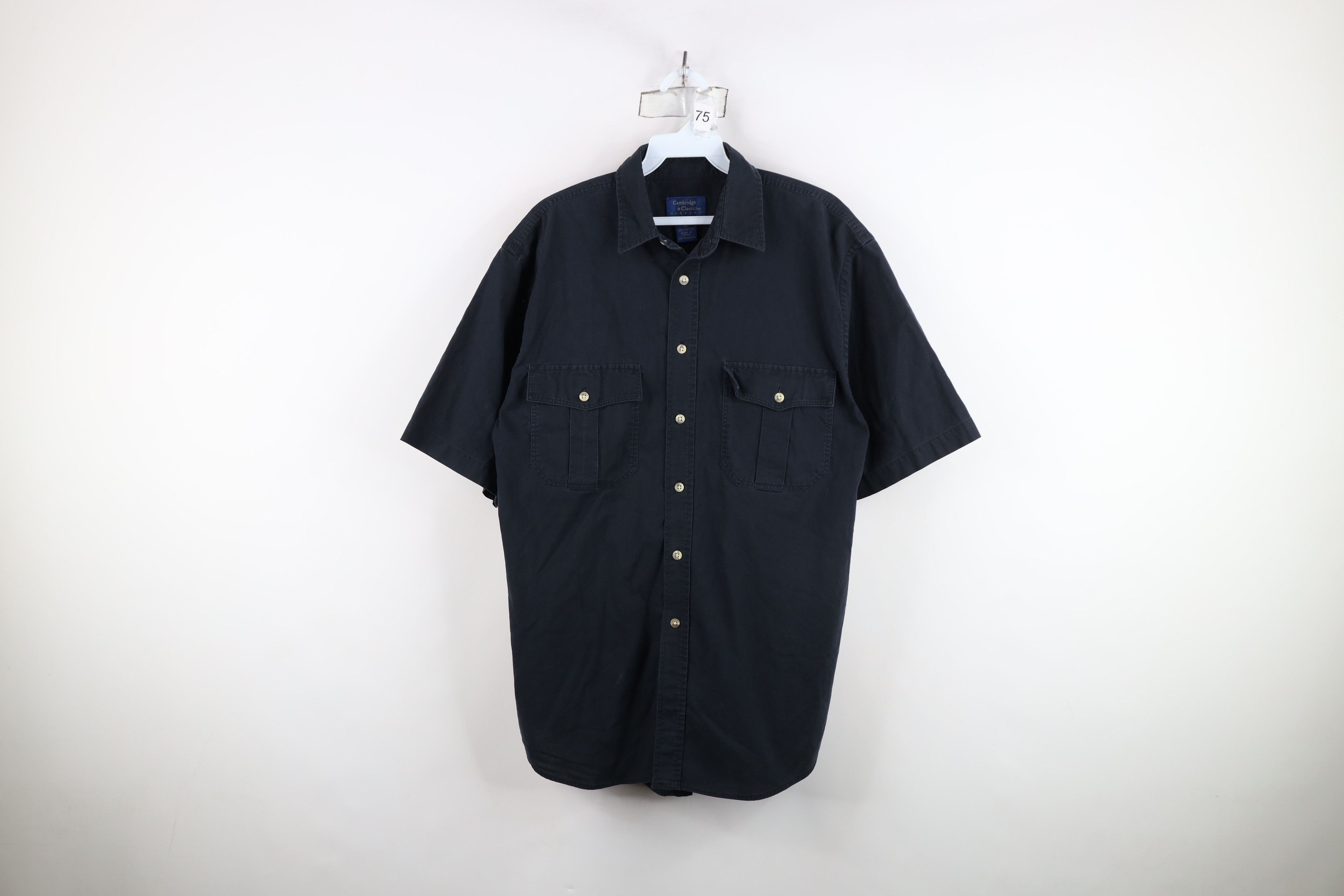 Vintage Vintage 90s Streetwear Short Sleeve Collared Button Shirt Size US M / EU 48-50 / 2 - 1 Thumbnail