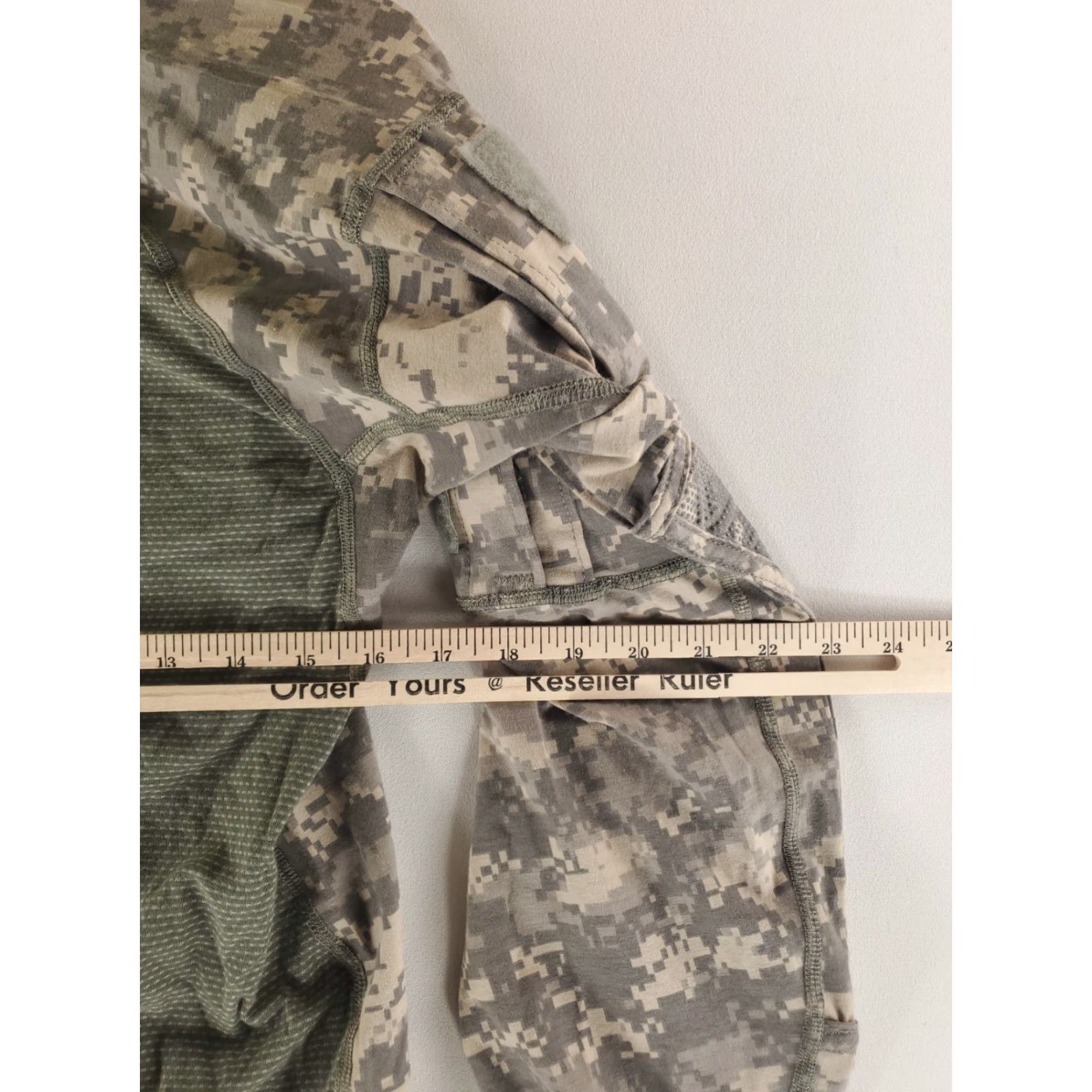 Vintage Massif US Military Army Combat Shirt Digital Camo Green Gray Mens M Size US M / EU 48-50 / 2 - 5 Thumbnail