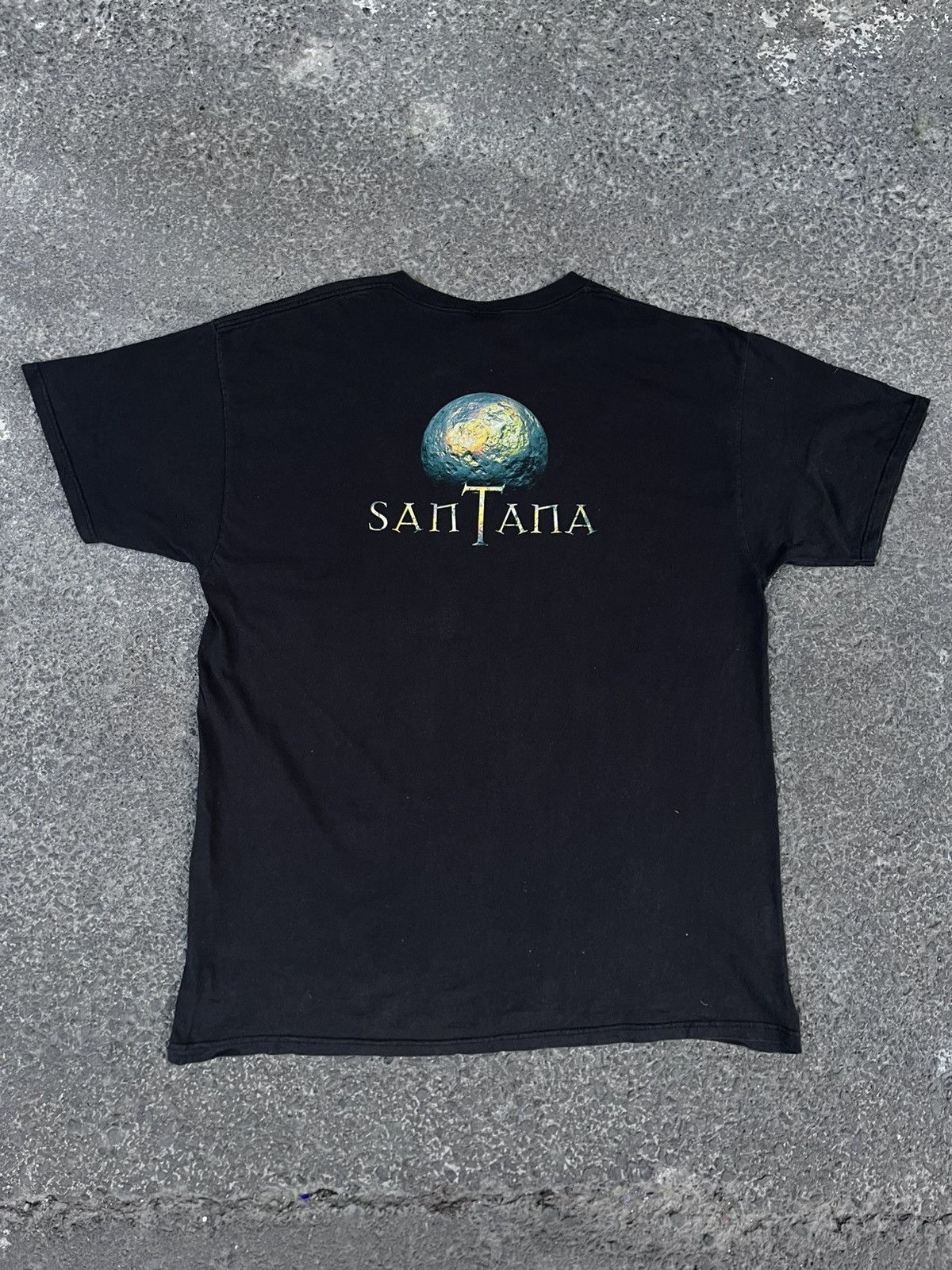 Vintage VINTAGE 1998 SANTANA TEE 🎸 Size US XXL / EU 58 / 5 - 5 Thumbnail