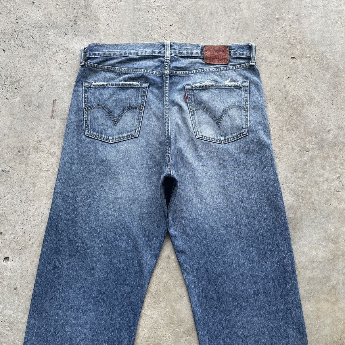 Jean × Levi's × Vintage W35x31.5 Vintage Levi’s 503 Jeans Faded Denim Pants Size US 35 - 10 Thumbnail